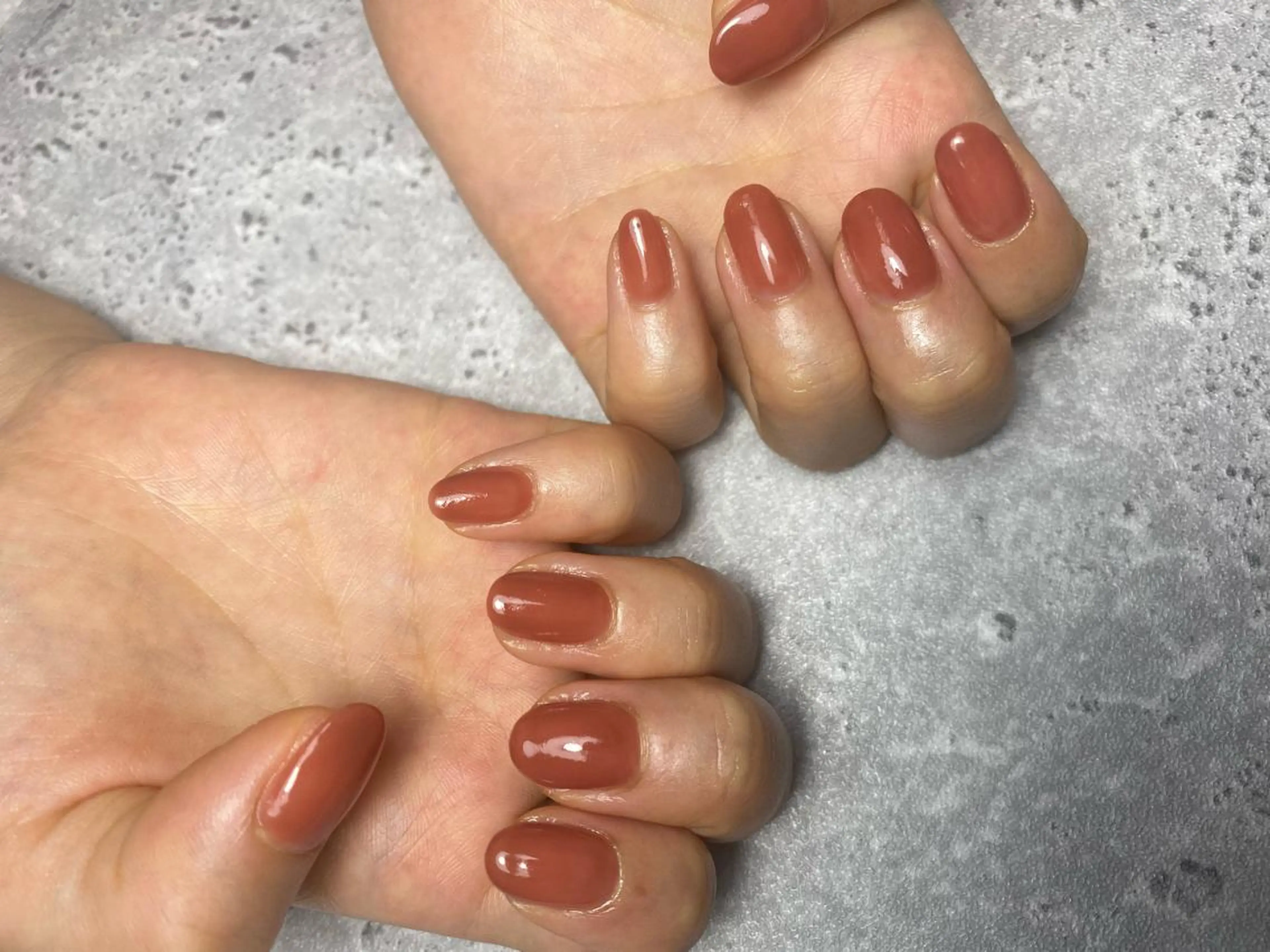 ネイル ワンカラーネイル ハンドネイル ハンドケア 🌿Charme🌿 MAIのネイルデザイン