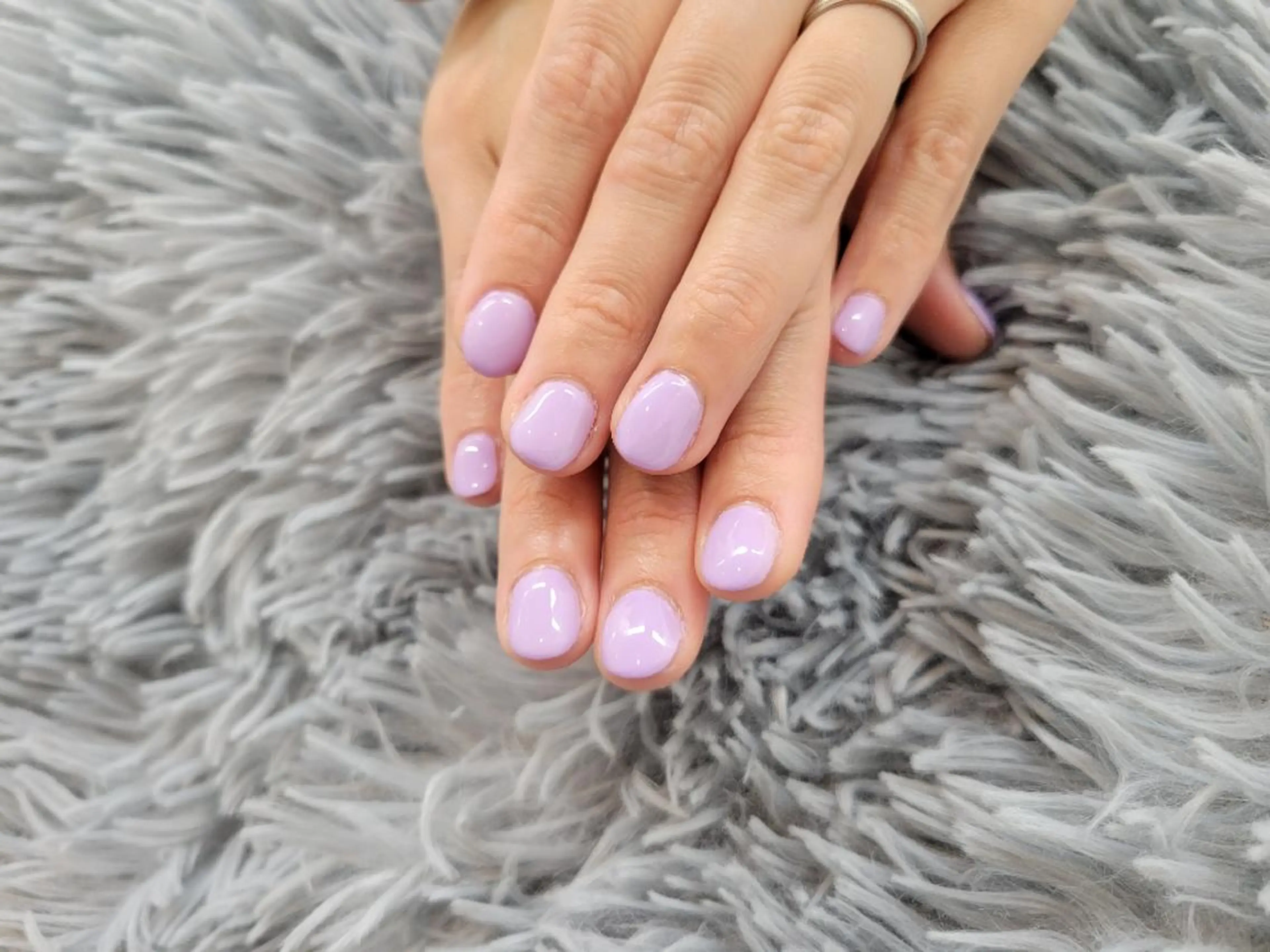 ネイル ワンカラーネイル ノームロア所属・Gnomes loaのネイルデザイン