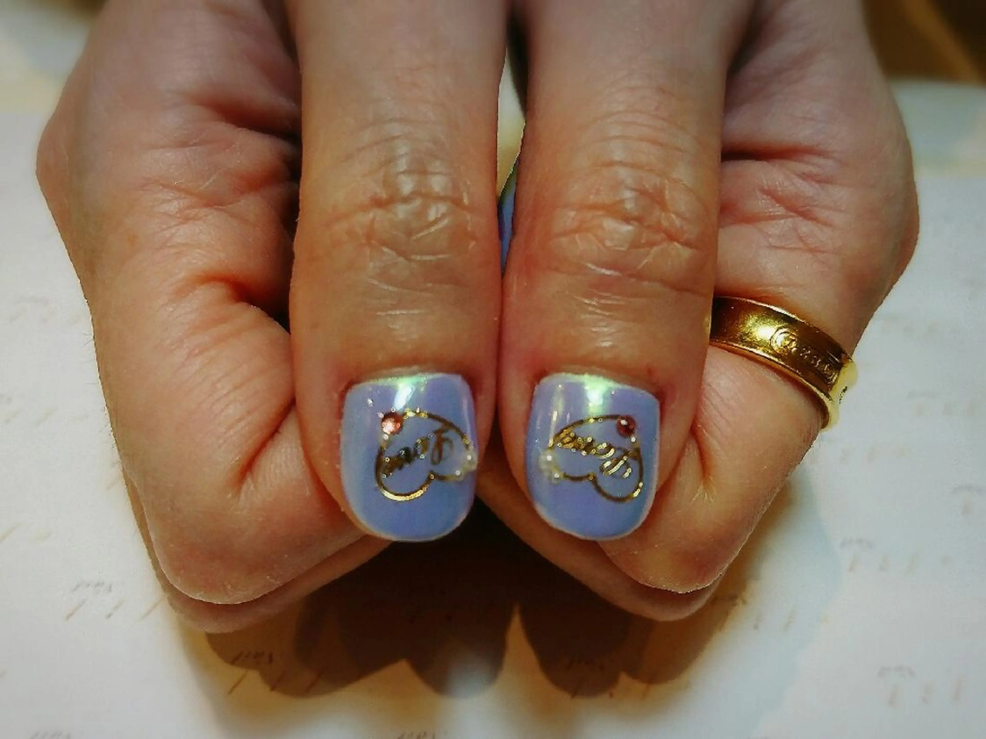 ネイル オーロラネイル 持ち込み みー shakushiroのネイルデザイン