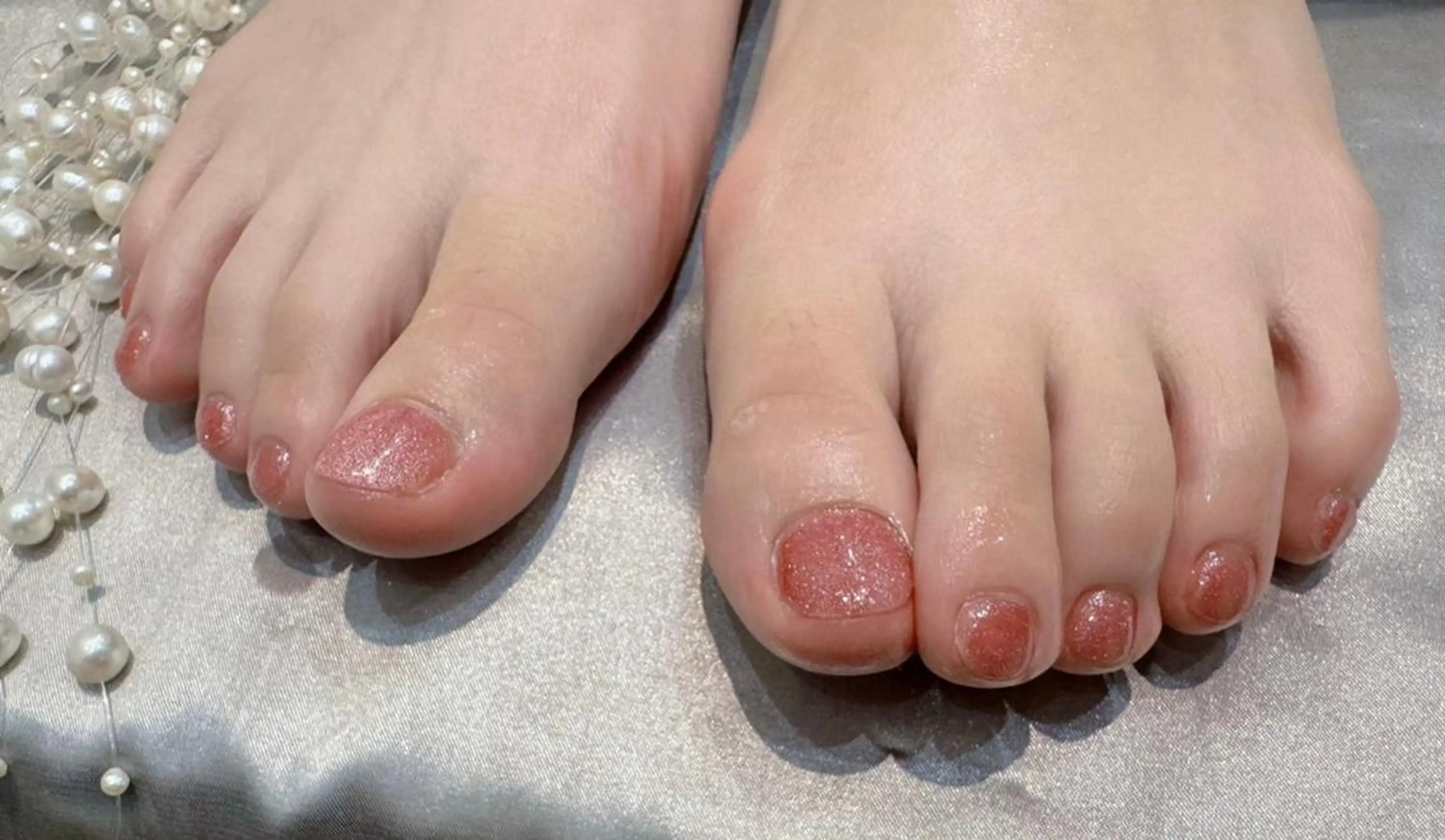 ネイル RAFFINE 月🦋🩵のネイルデザイン