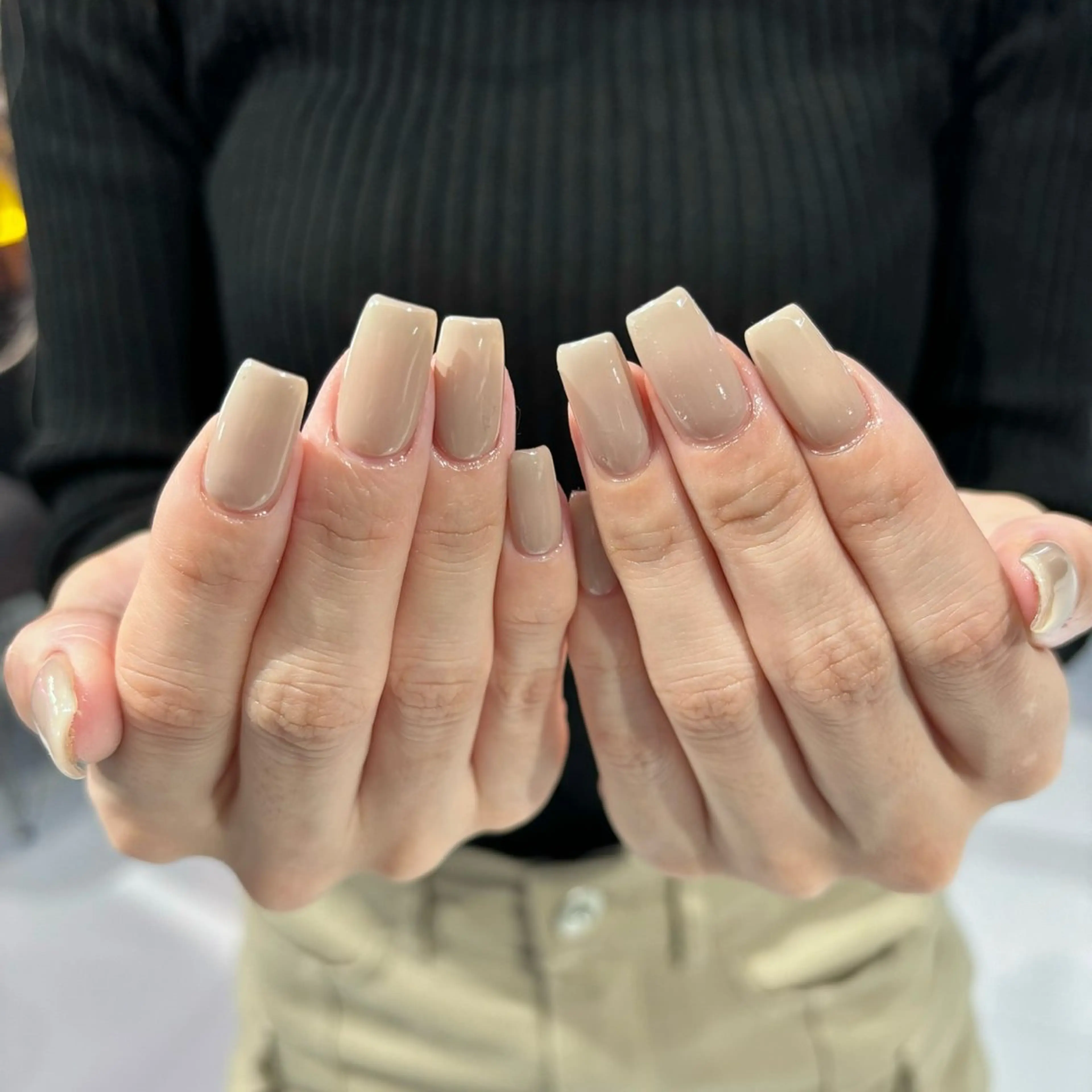 【オフなし】チップ長さだし10本⭐️ワンカラーの写真