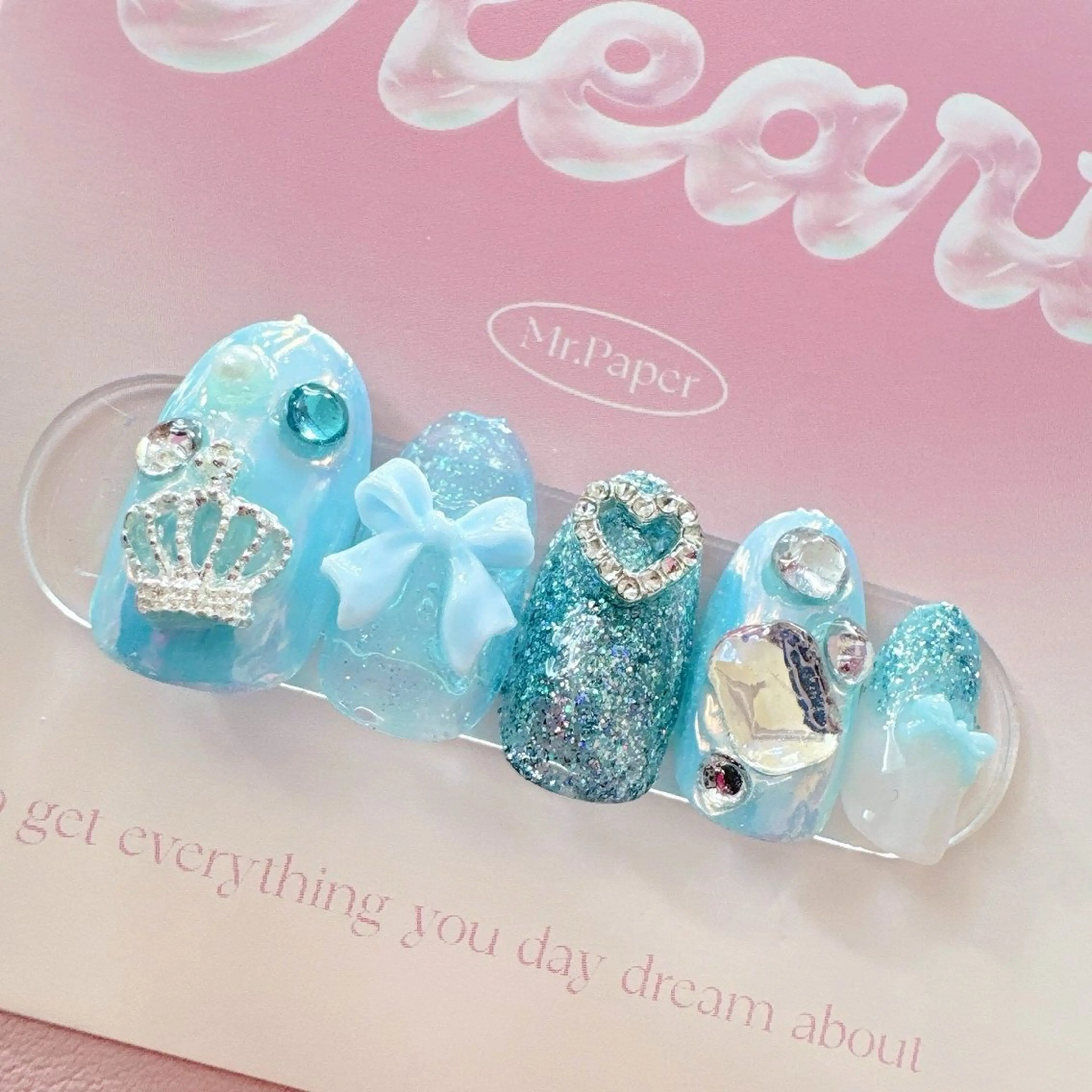 ネイル ハンドネイル MignonReve ♡EIMI🌈のネイルデザイン