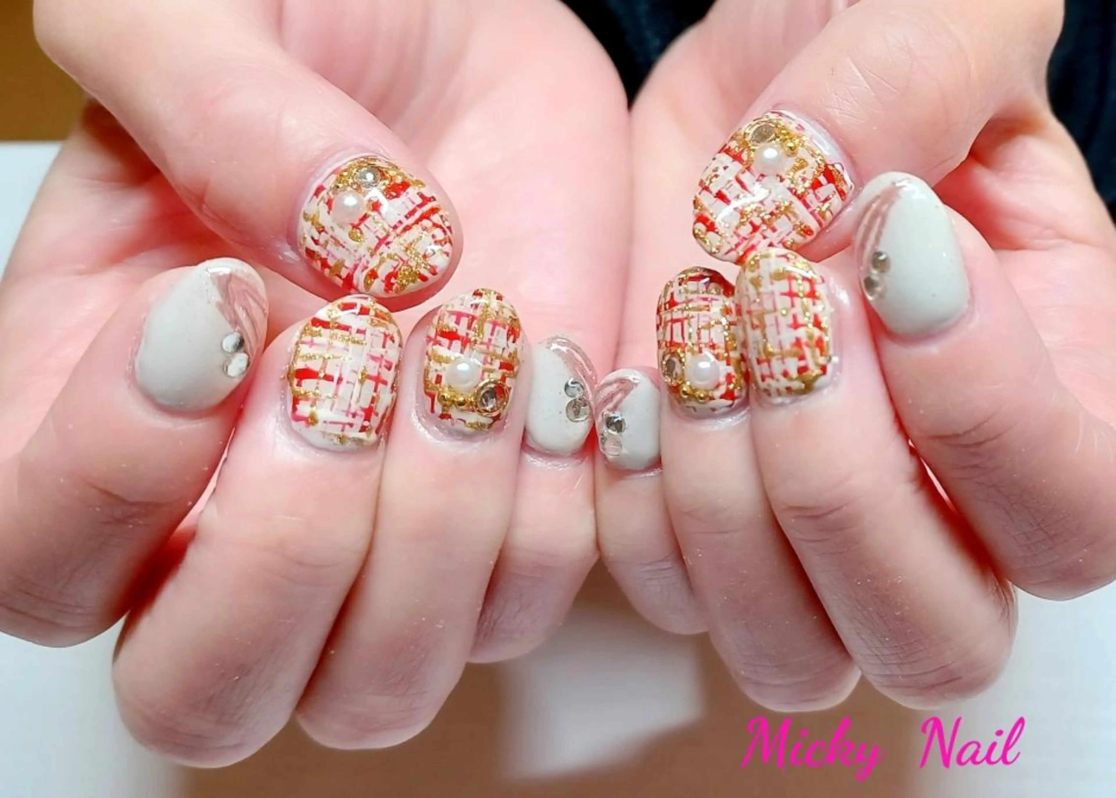 ネイル ショート Micky nail chikushinoのネイルデザイン