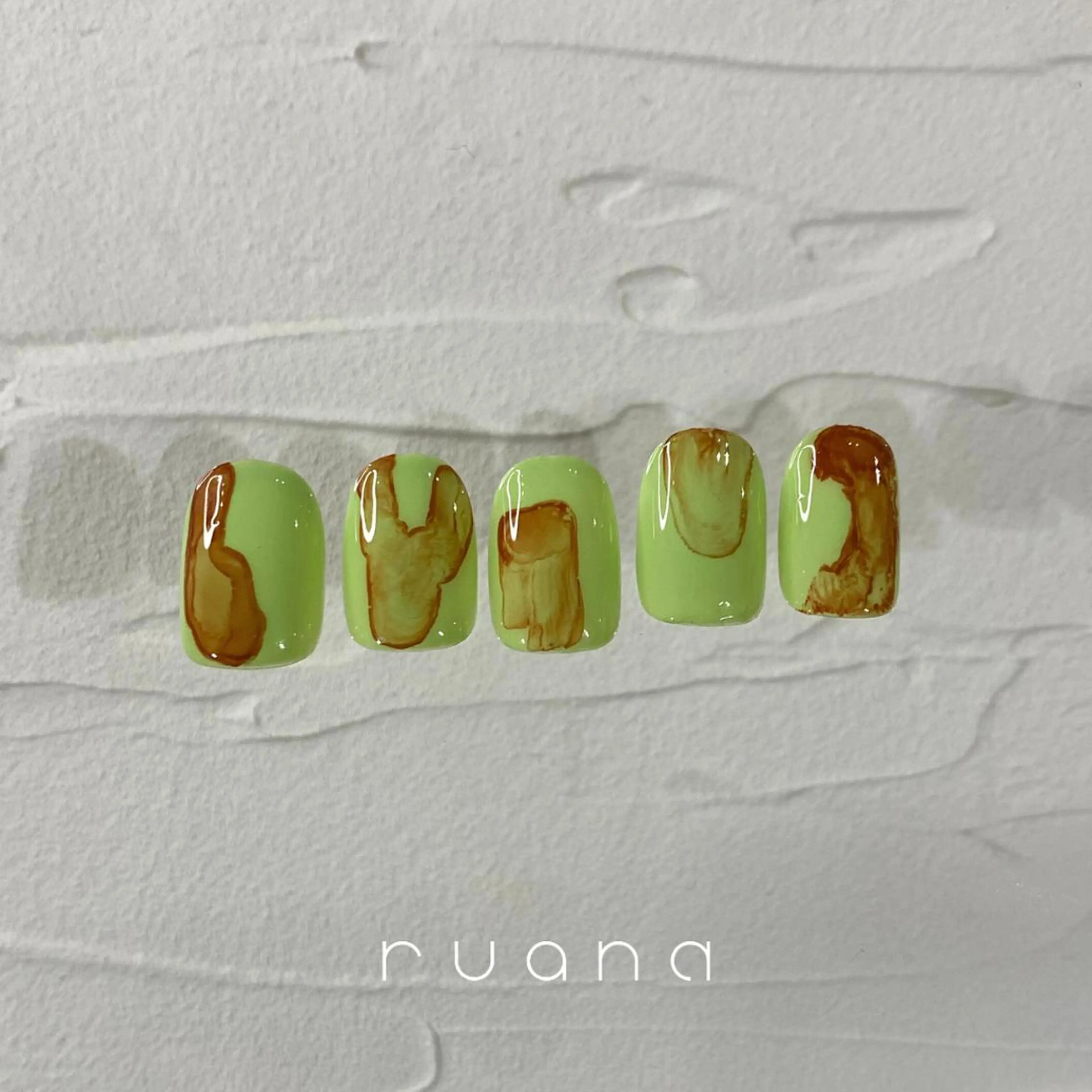 ネイル 持ち込み 夏ネイル ニュアンスネイル🧡 rionaのネイルデザイン