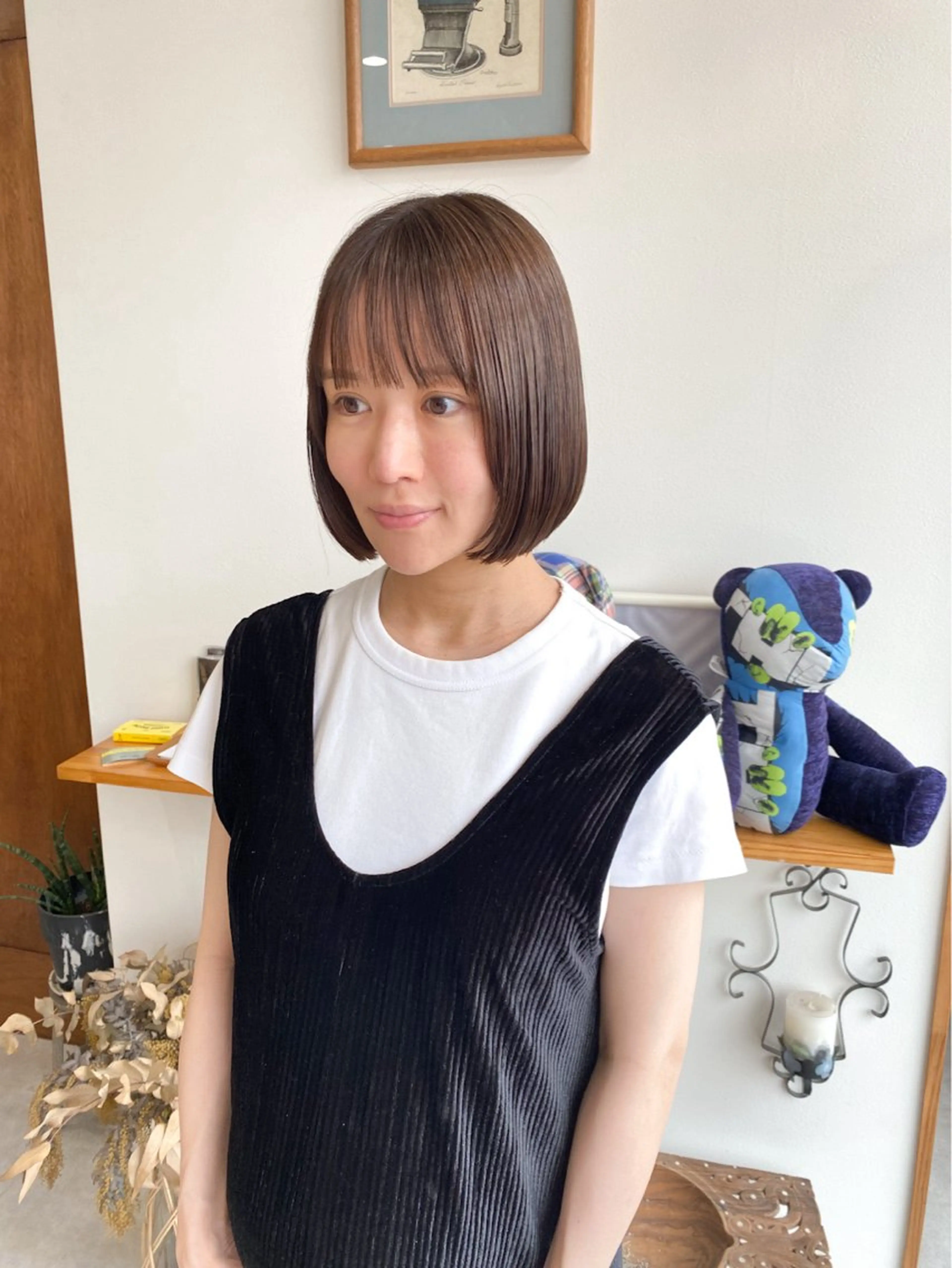 ミディアム ボブ it.所属・it. Arisaのヘアスタイル