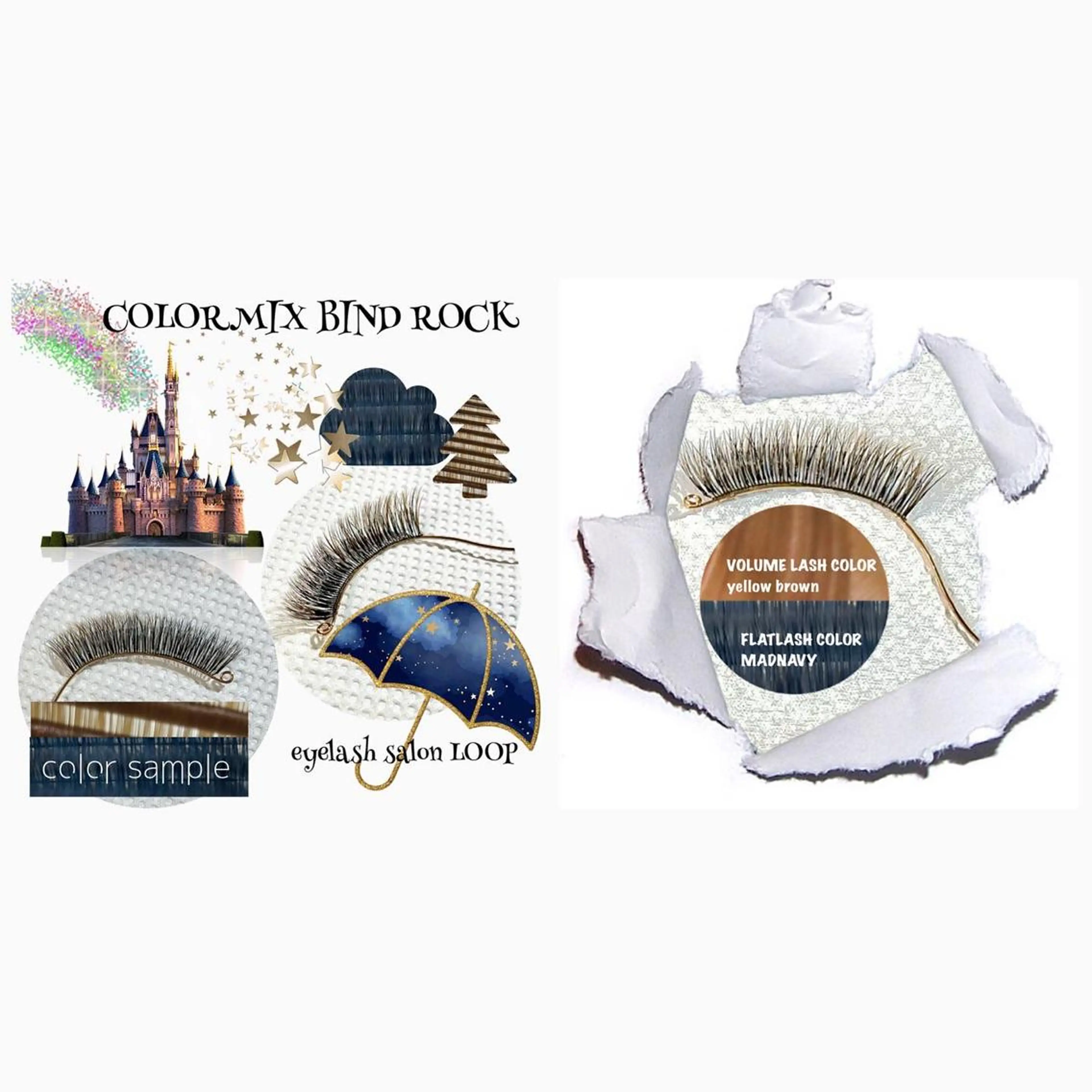 カラー パーマ メンズ キッズ マツエク・マツパ カラーマツエク フラットラッシュ ナチュラル ボリュームラッシュ eyelash salonLoopꨄのマツエク・マツパデザイン