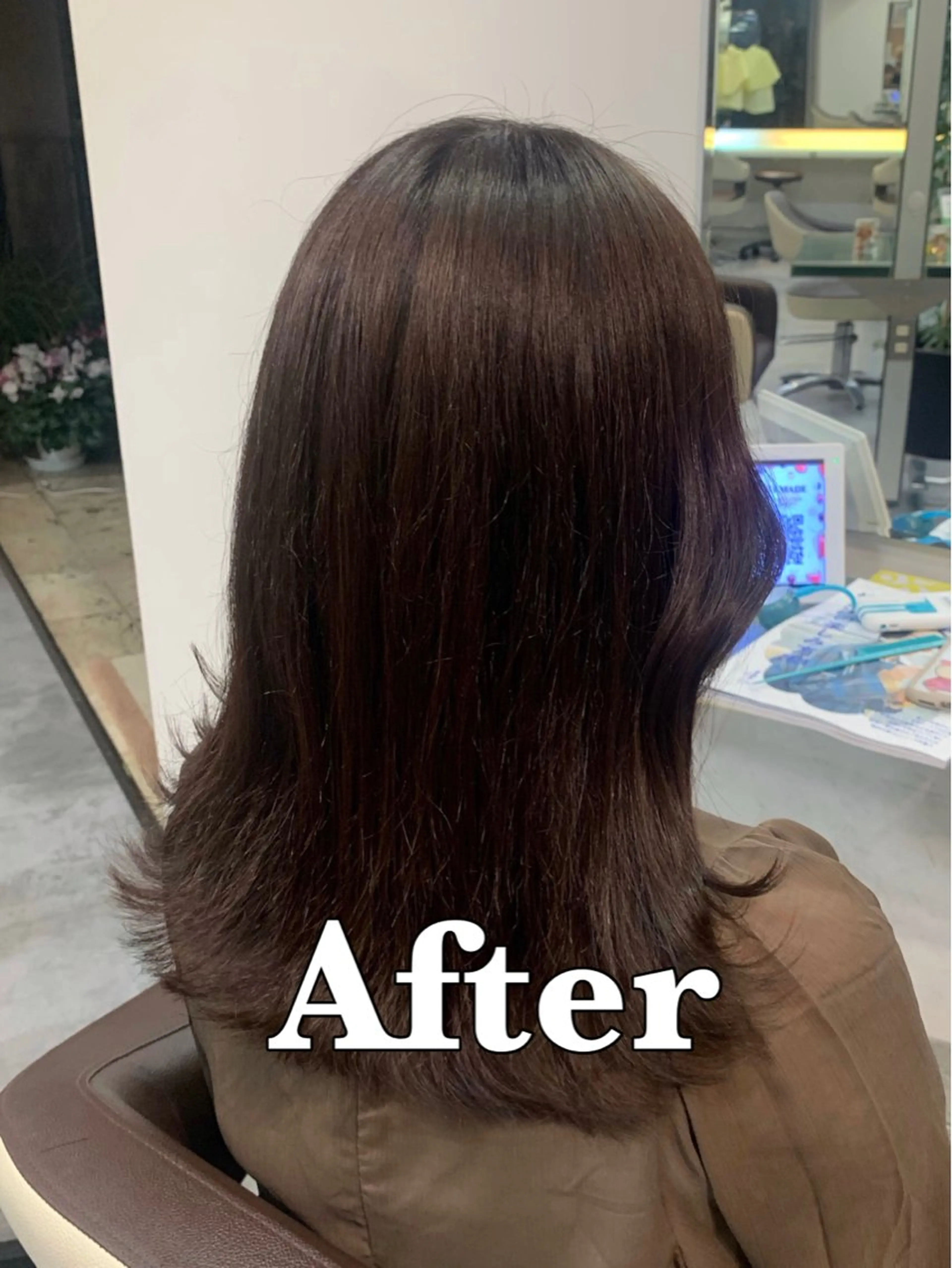 セミロング カラー ✂️RIKUKI🎨 【駒込美容師🎀】のヘアスタイル