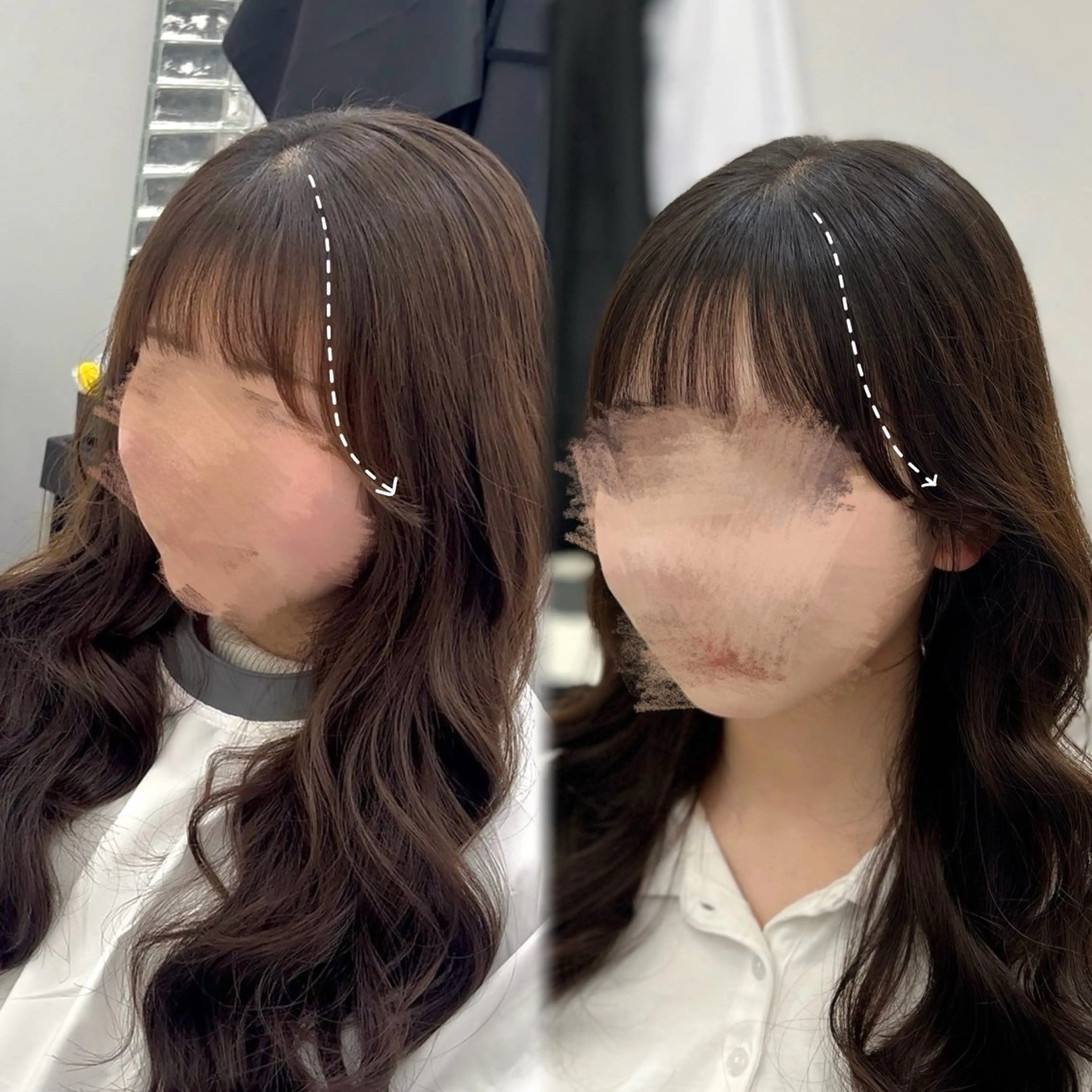 パーマ モ モのヘアスタイル