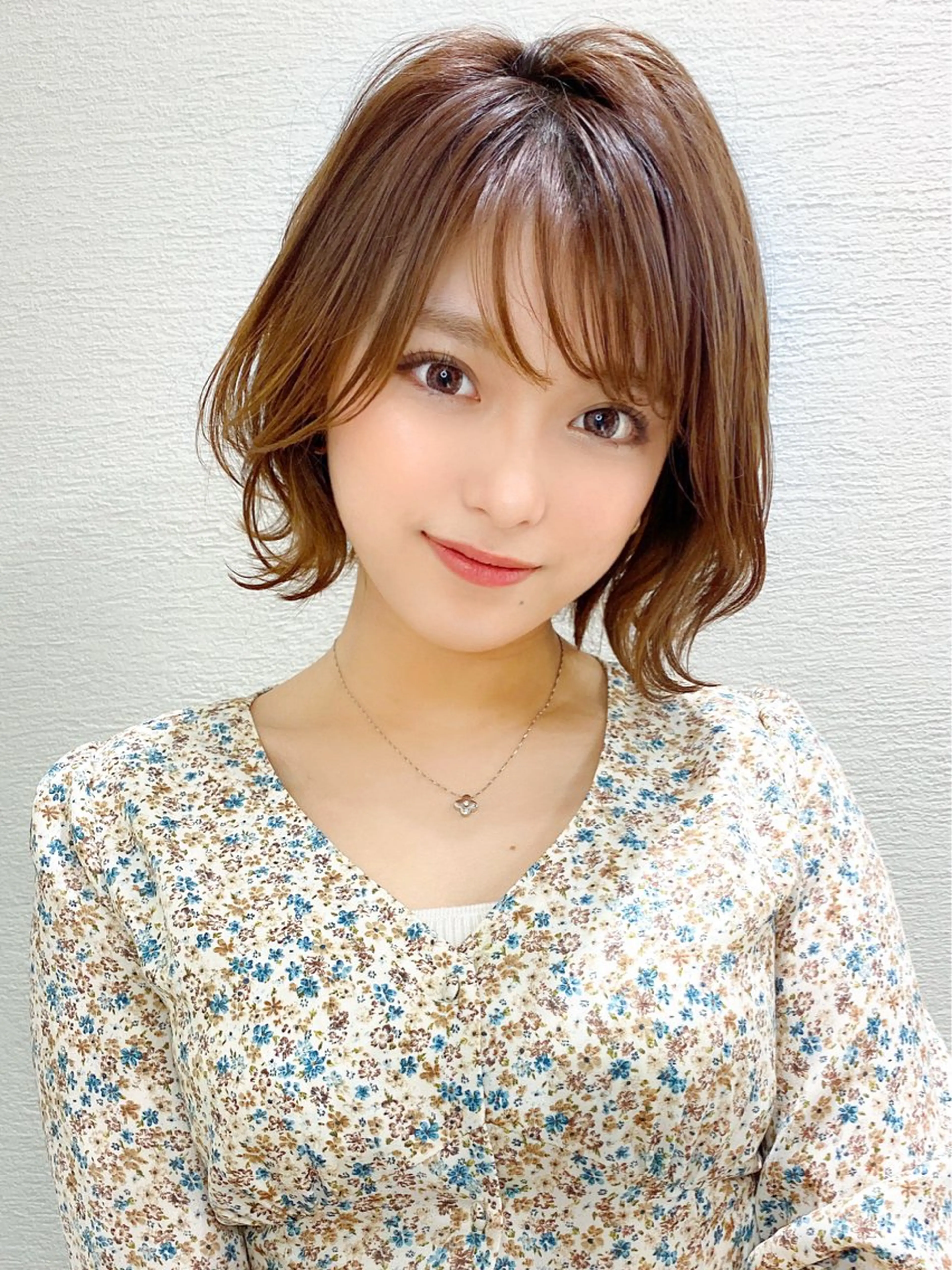 ミディアム 新宿/ 田口雄大のヘアスタイル