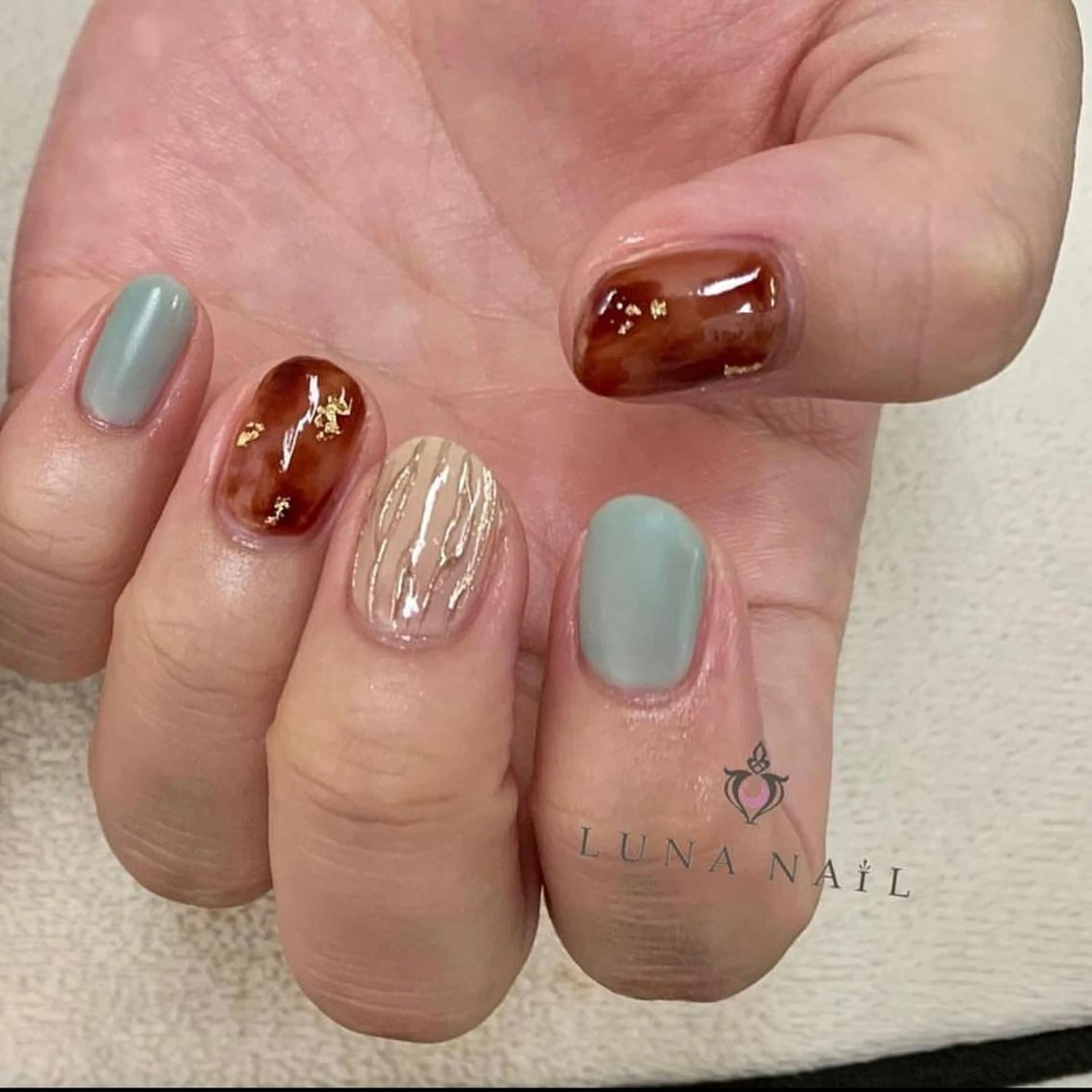 ネイル ハンドネイル アトリエ　ミモザ所属・いまむら あかりのネイルデザイン