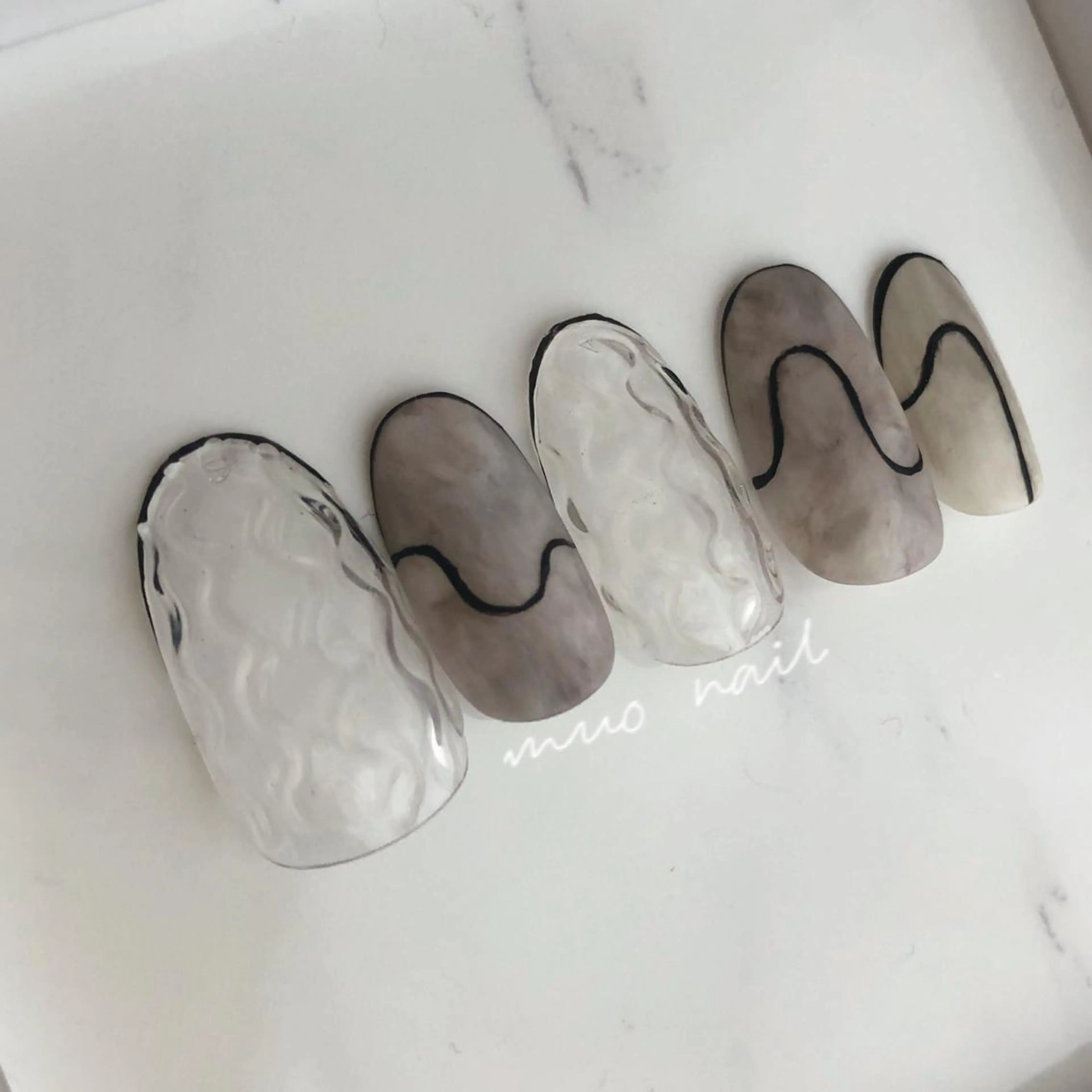 ネイル 韓国ネイル Sand by muoのネイルデザイン