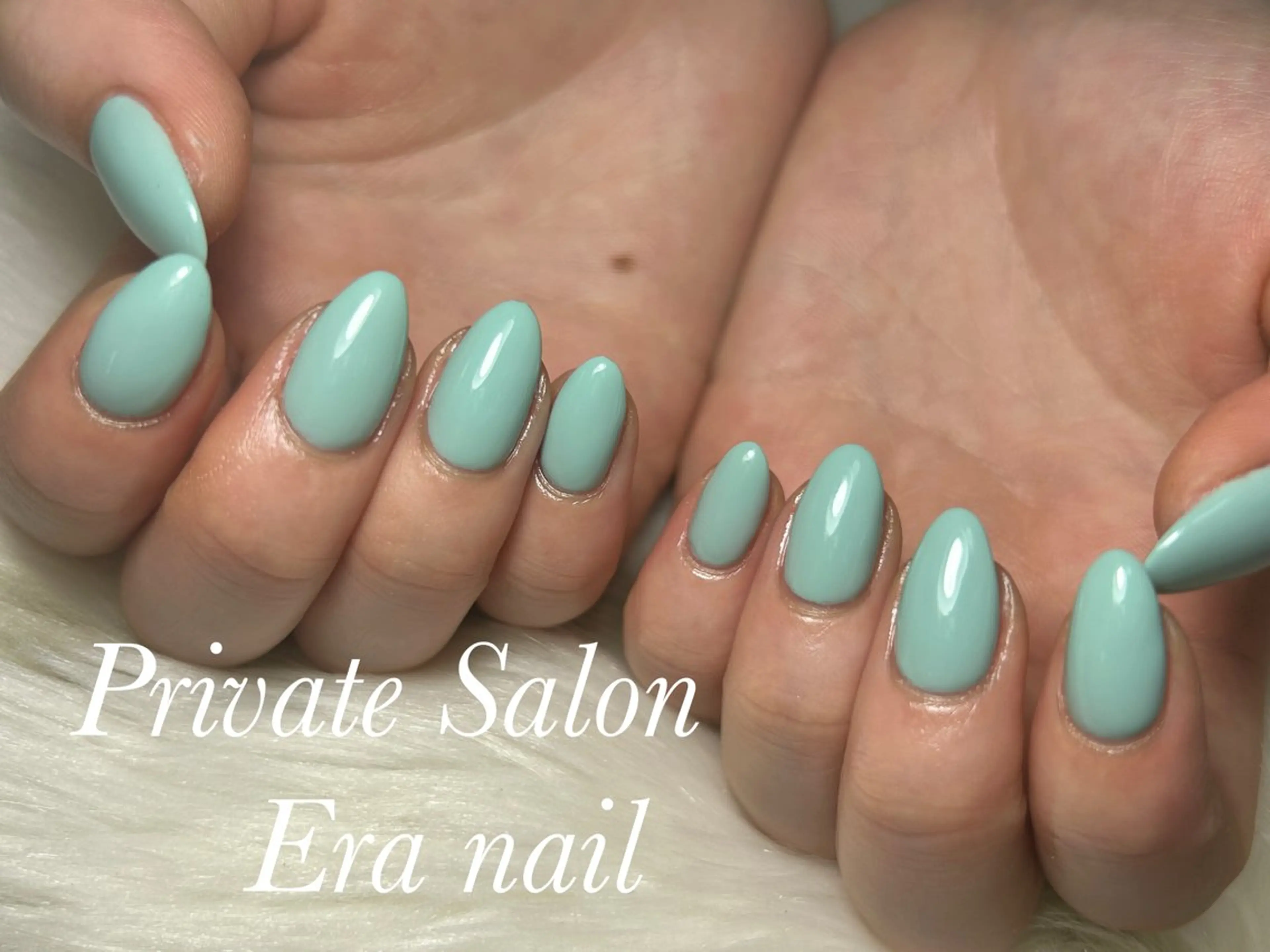 ハンドネイル&フットネイル ワンカラーメニューの写真