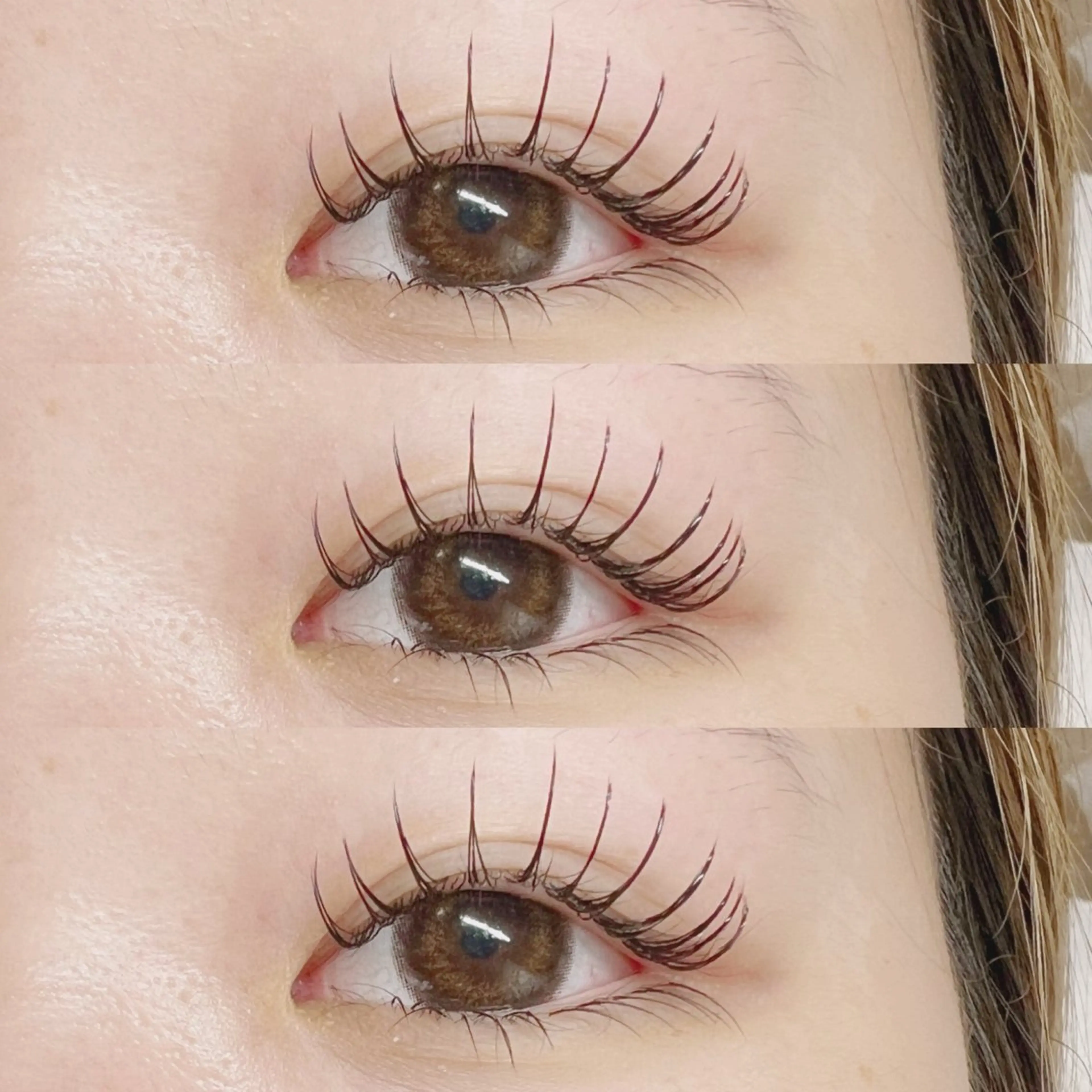 マツエク・マツパ フラットラッシュ Baby step.のマツエク・マツパデザイン