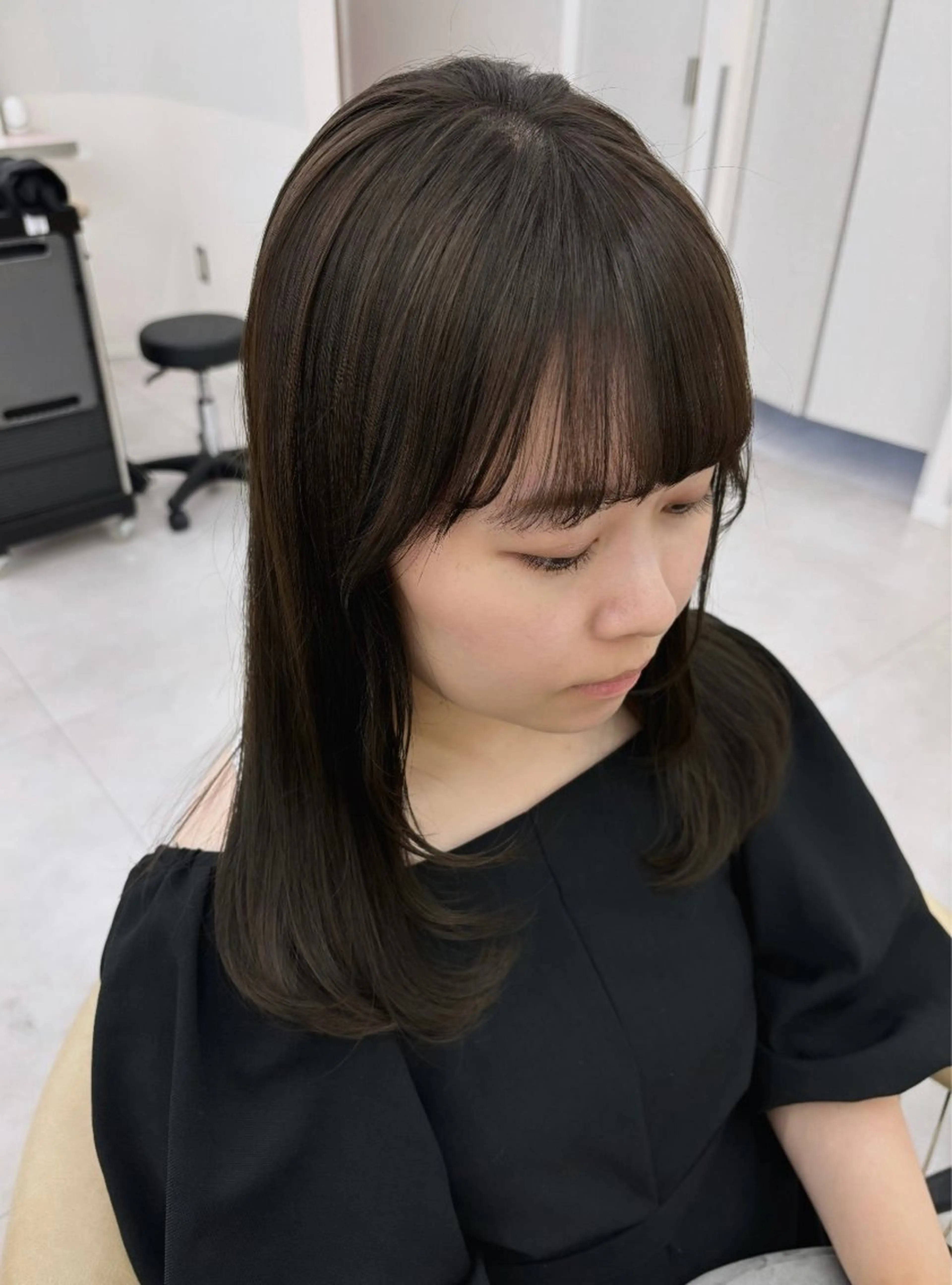 セミロング TriumpH 天王寺 miko🩵のヘアスタイル