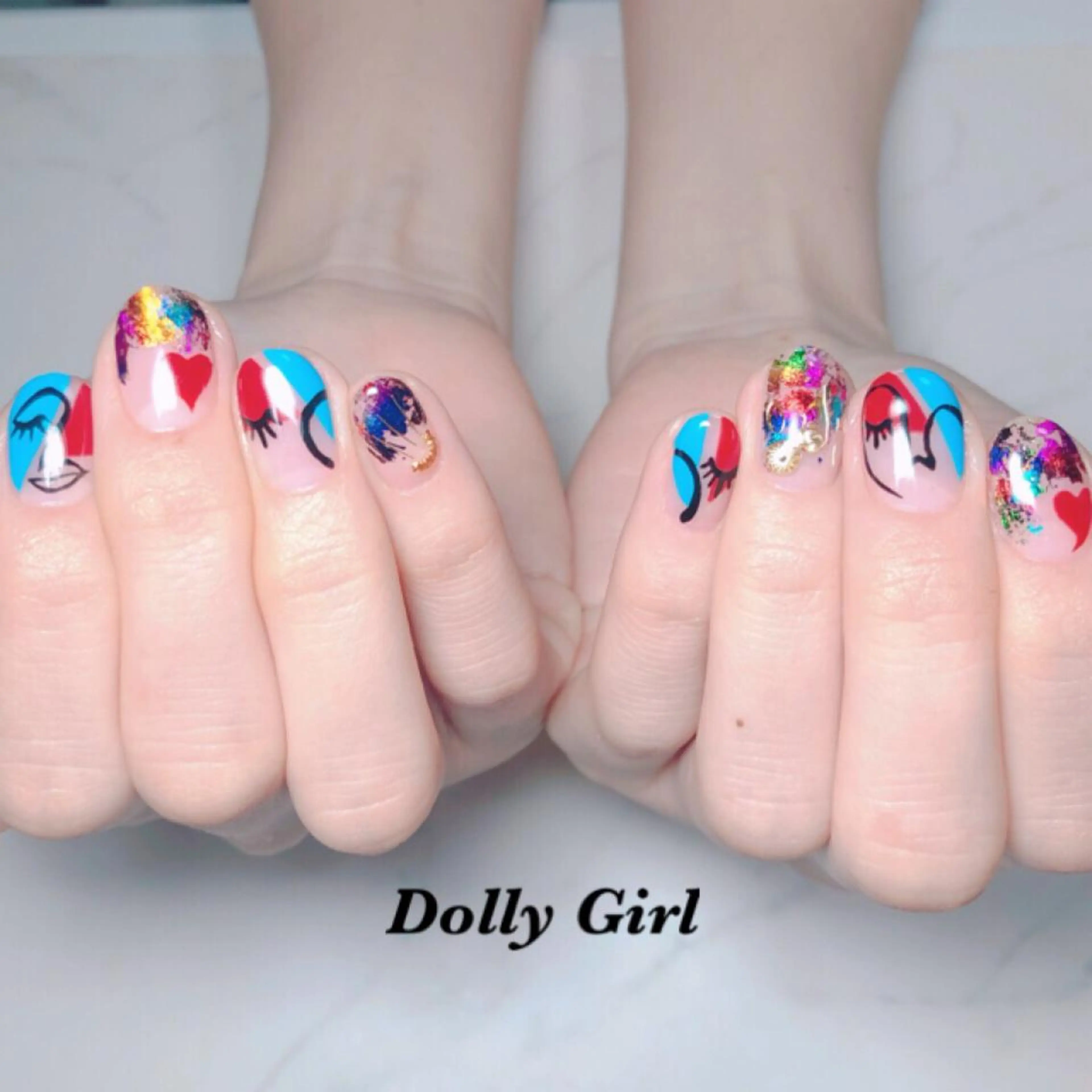 ネイル 個室ネイルサロンDolly  Girl〜ドーリーガール〜所属・DollyGirl KYOKOのネイルデザイン
