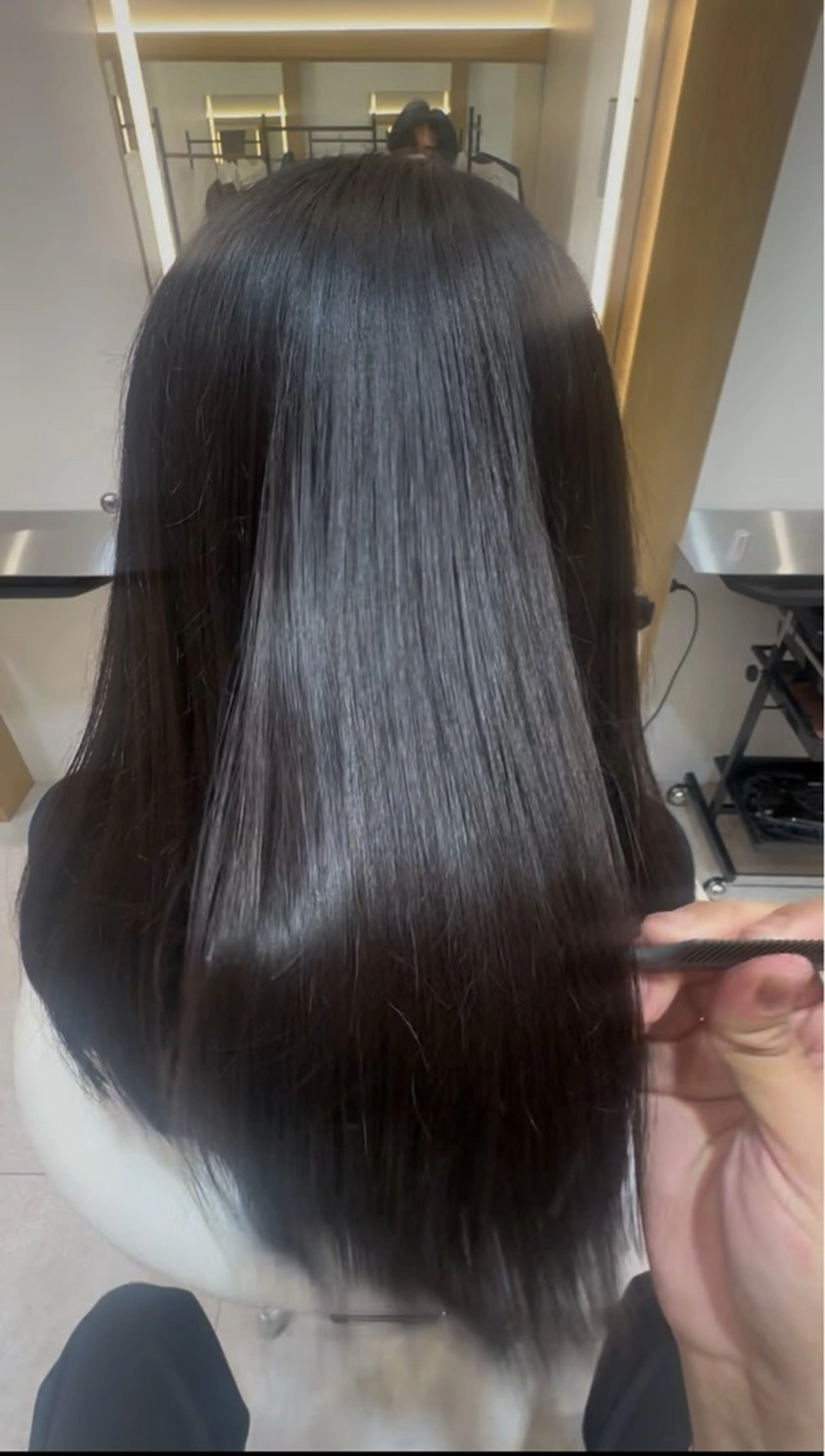 ロング トリートメント 透明感カラー/伊藤 陸/soigneのヘアスタイル