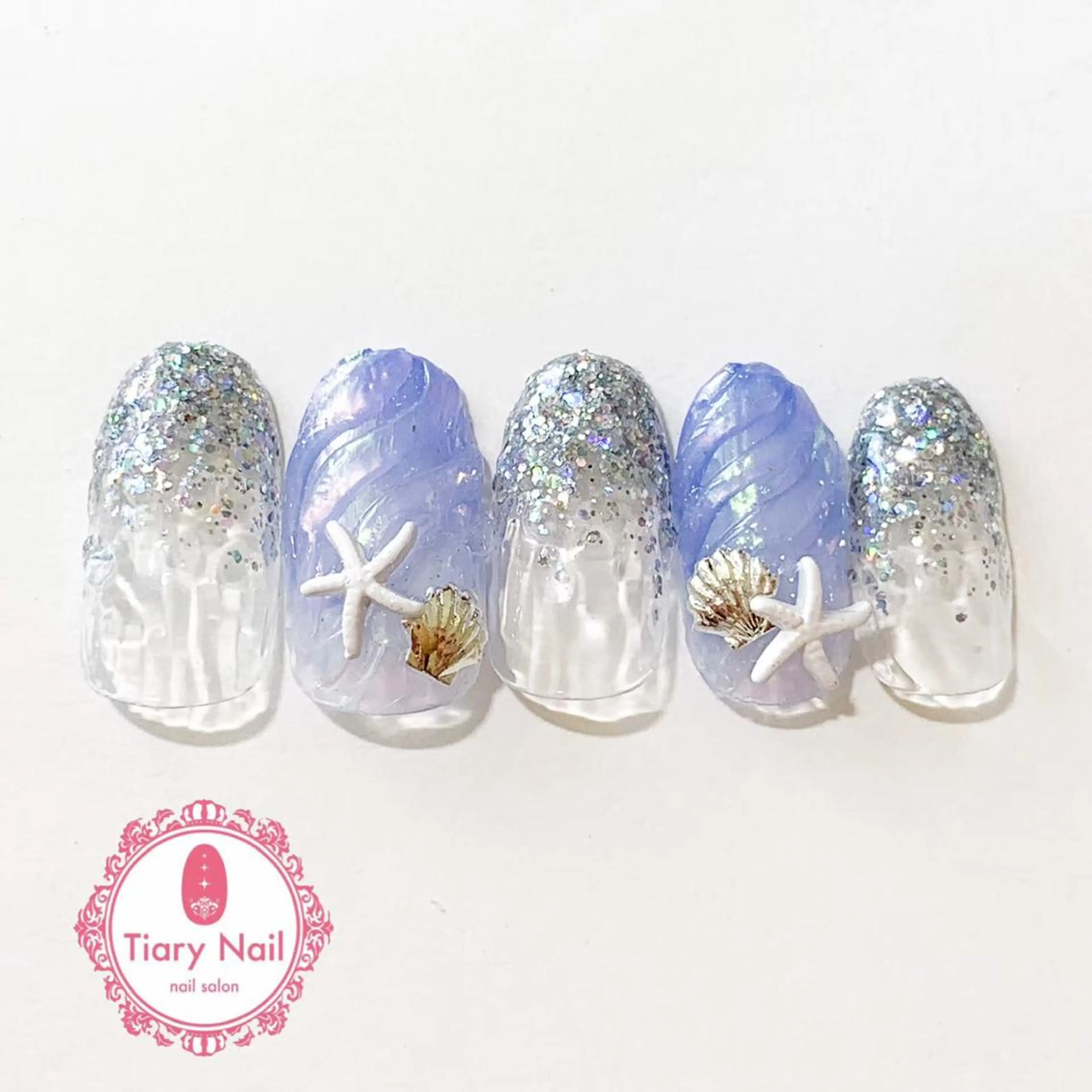 ネイル 桜ネイル 長さ出し オフィスネイル スカルプネイル シンプルネイル 💗🪽Tiary Nail🪽💗のネイルデザイン