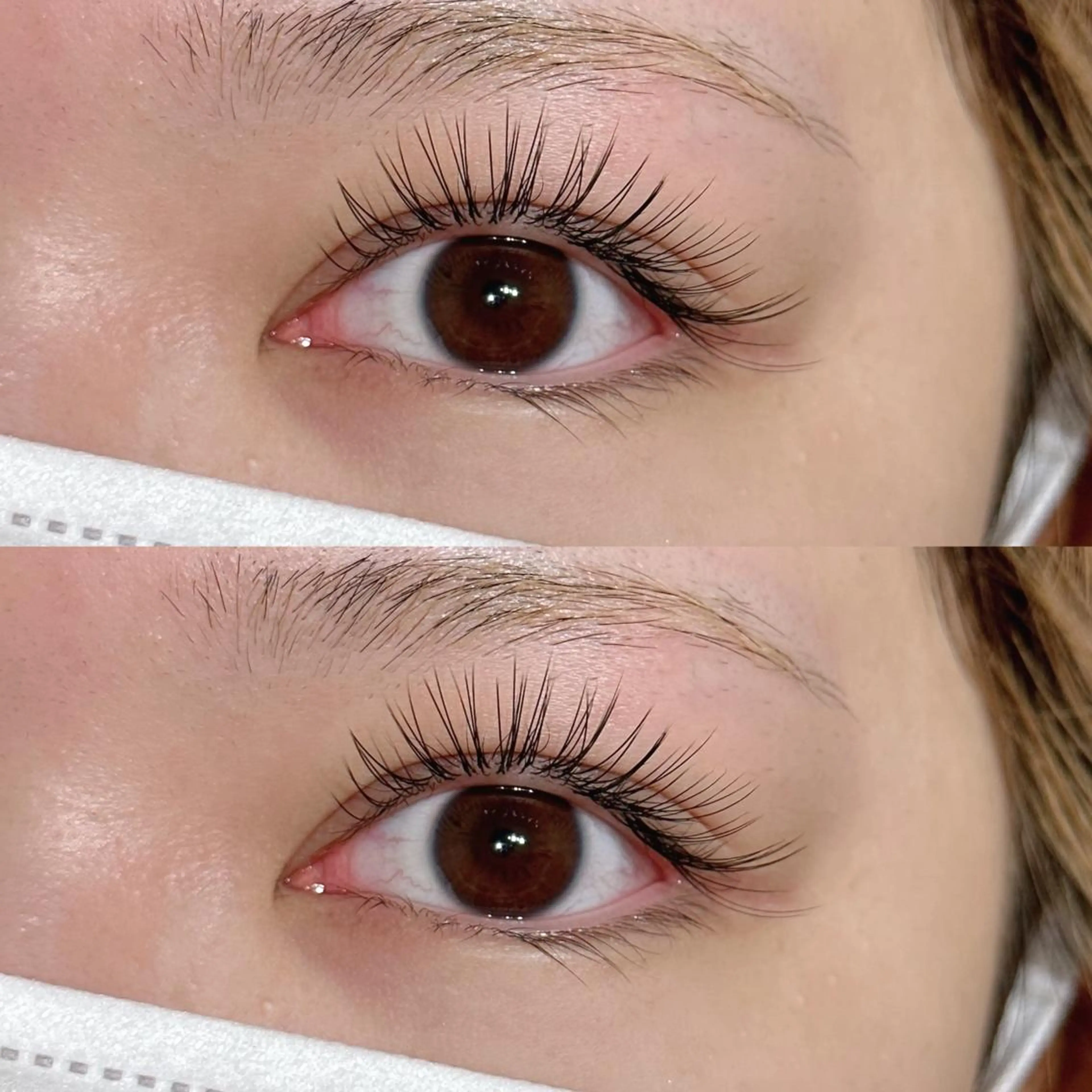 マツエク・マツパ カラーマツエク フラットラッシュ Jカール 目尻長め パリジェンヌラッシュリフト Neo店長🌿 KOTONO🌿のマツエク・マツパデザイン