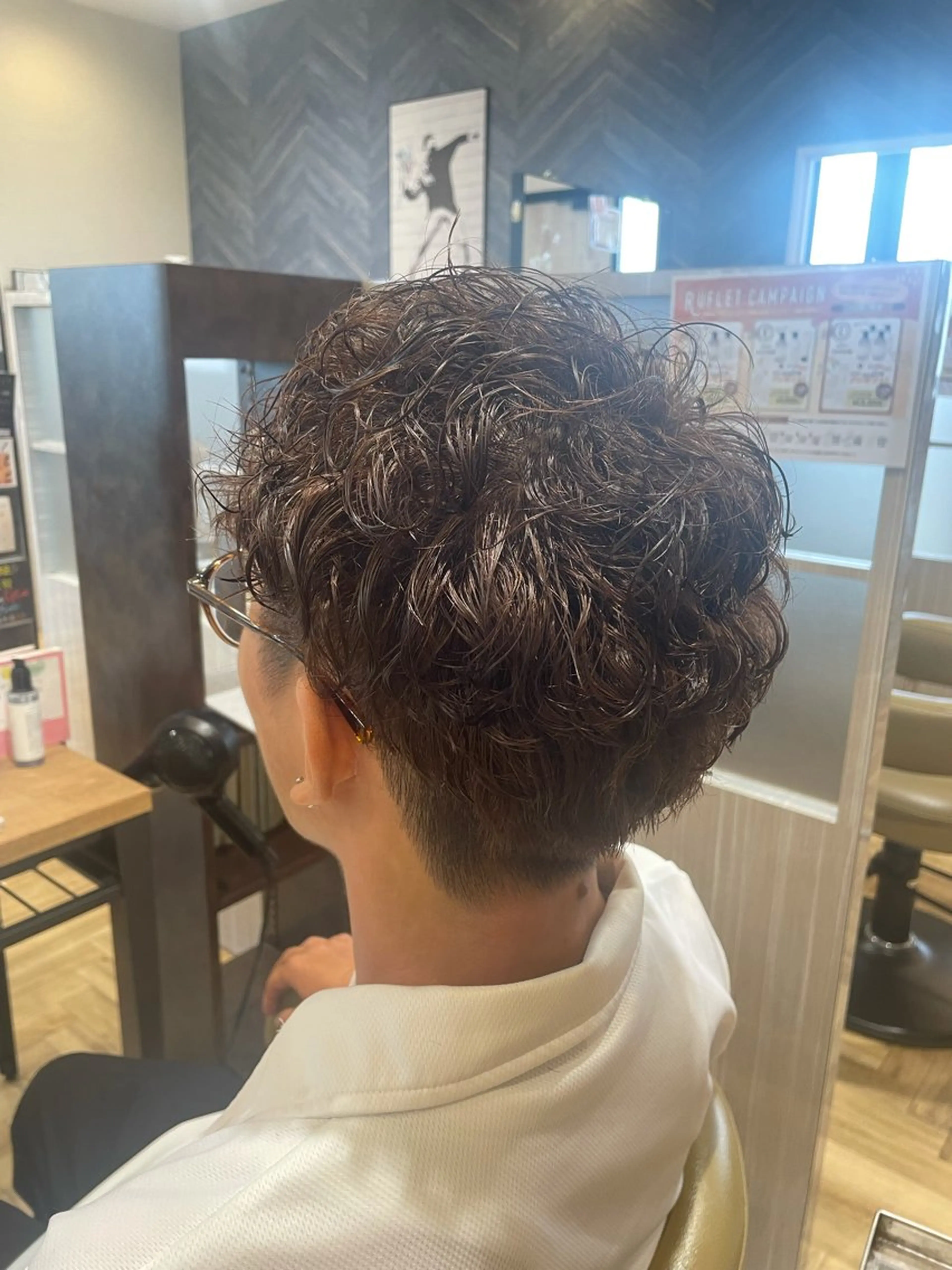 パーマ カット パーマ 中村 誠也のヘアスタイル