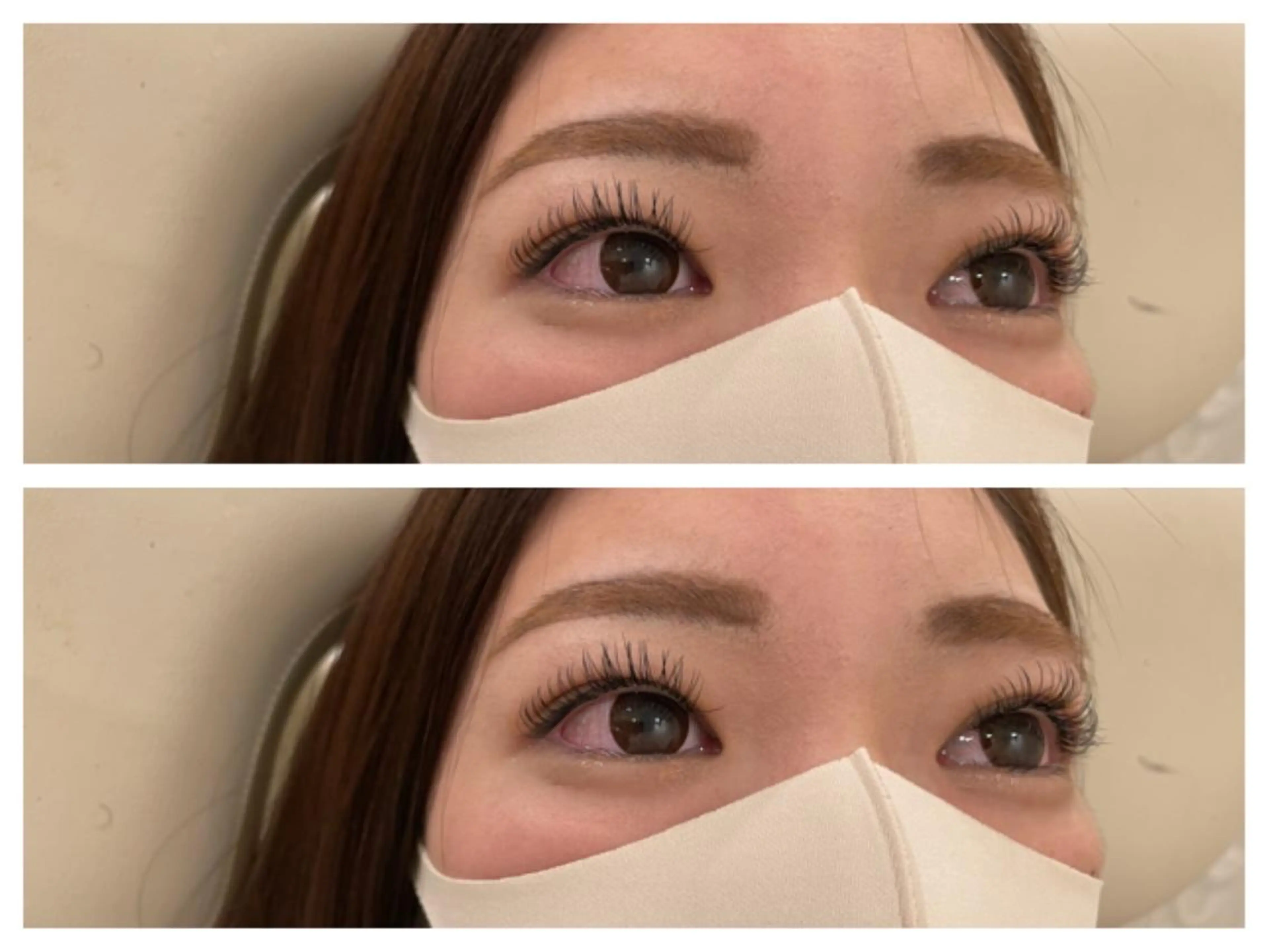 マツエク・マツパ Dカール フラットラッシュ マツエク 💕丸島 夏名🐰🍀のマツエク・マツパデザイン