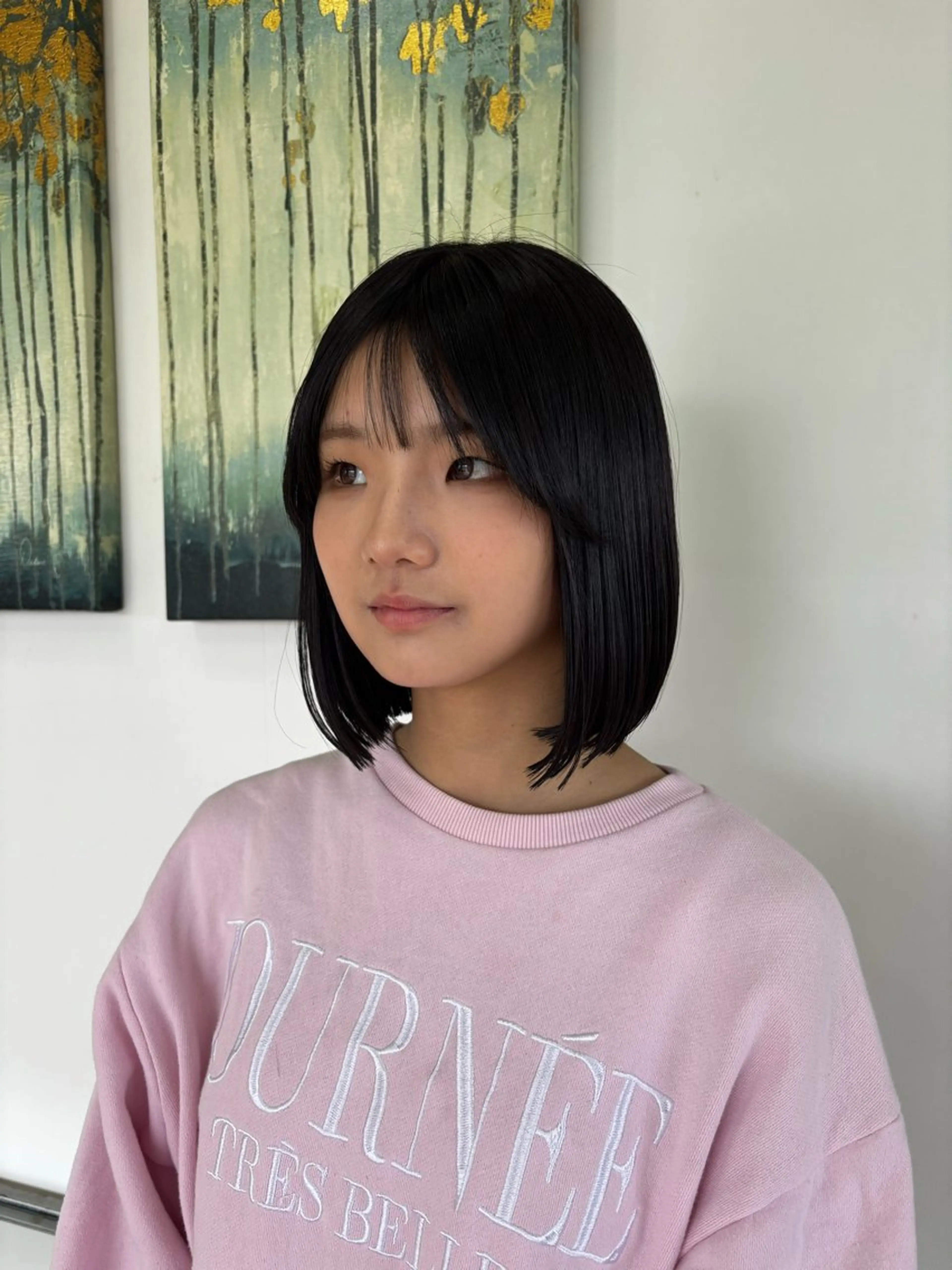 カット 松岡 ひなののヘアスタイル