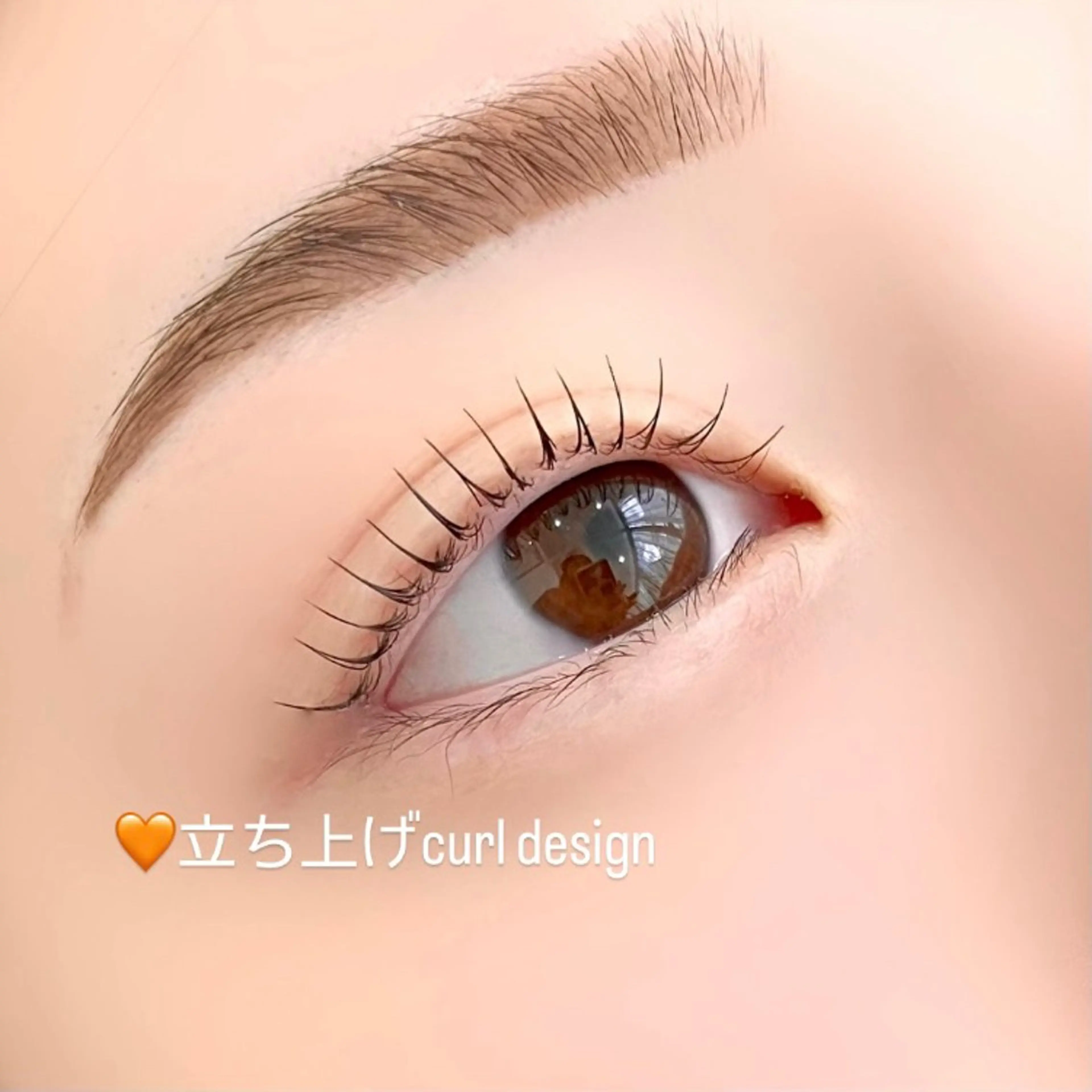 マツエク・マツパ 束感まつ毛 韓国風マツエク パリジェンヌラッシュリフト まつげパーマ 一重×まつ毛パーマ 渋谷／束感まつげ パーマ／YUKIのマツエク・マツパデザイン