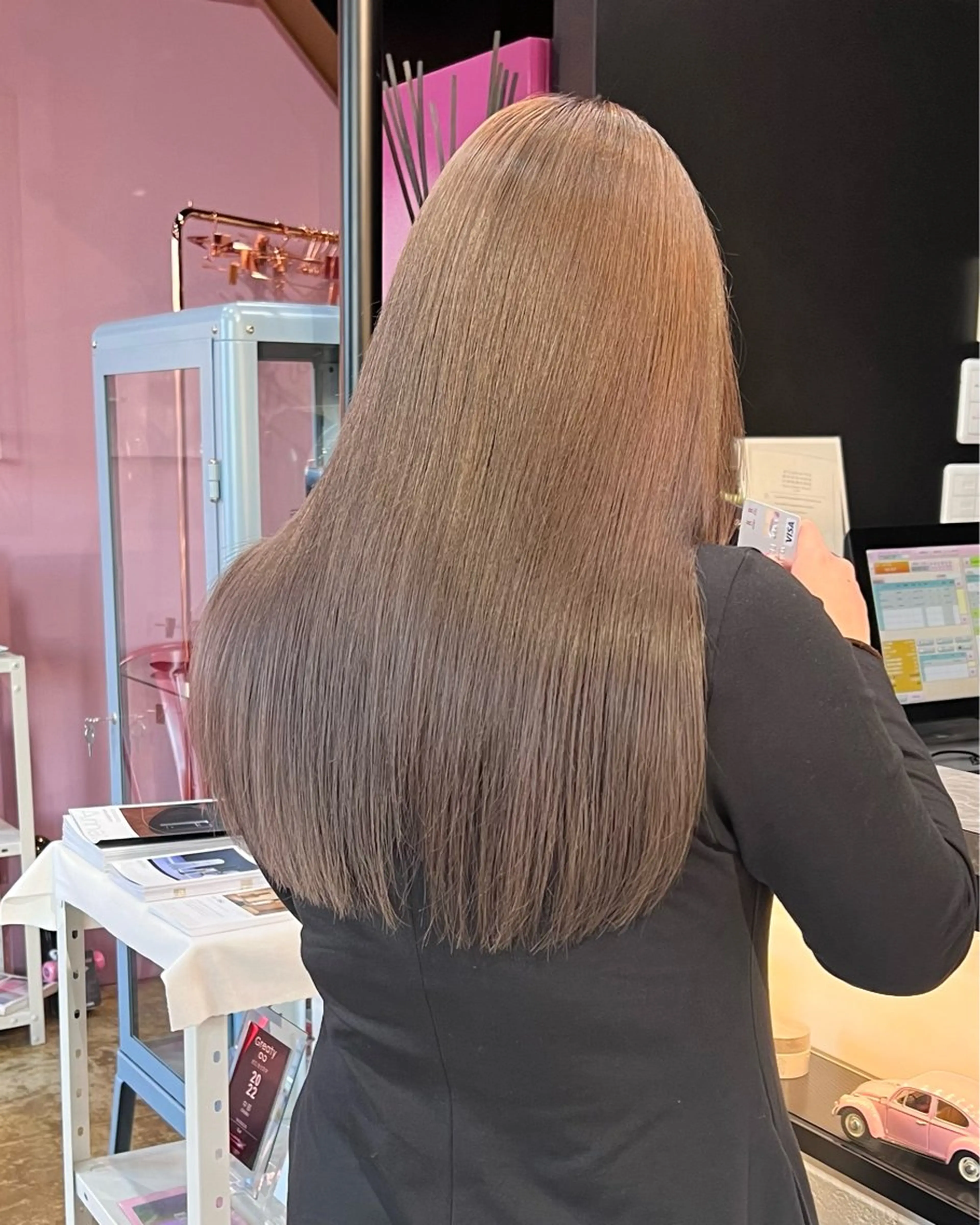 ロング カラー . chihiroのヘアスタイル