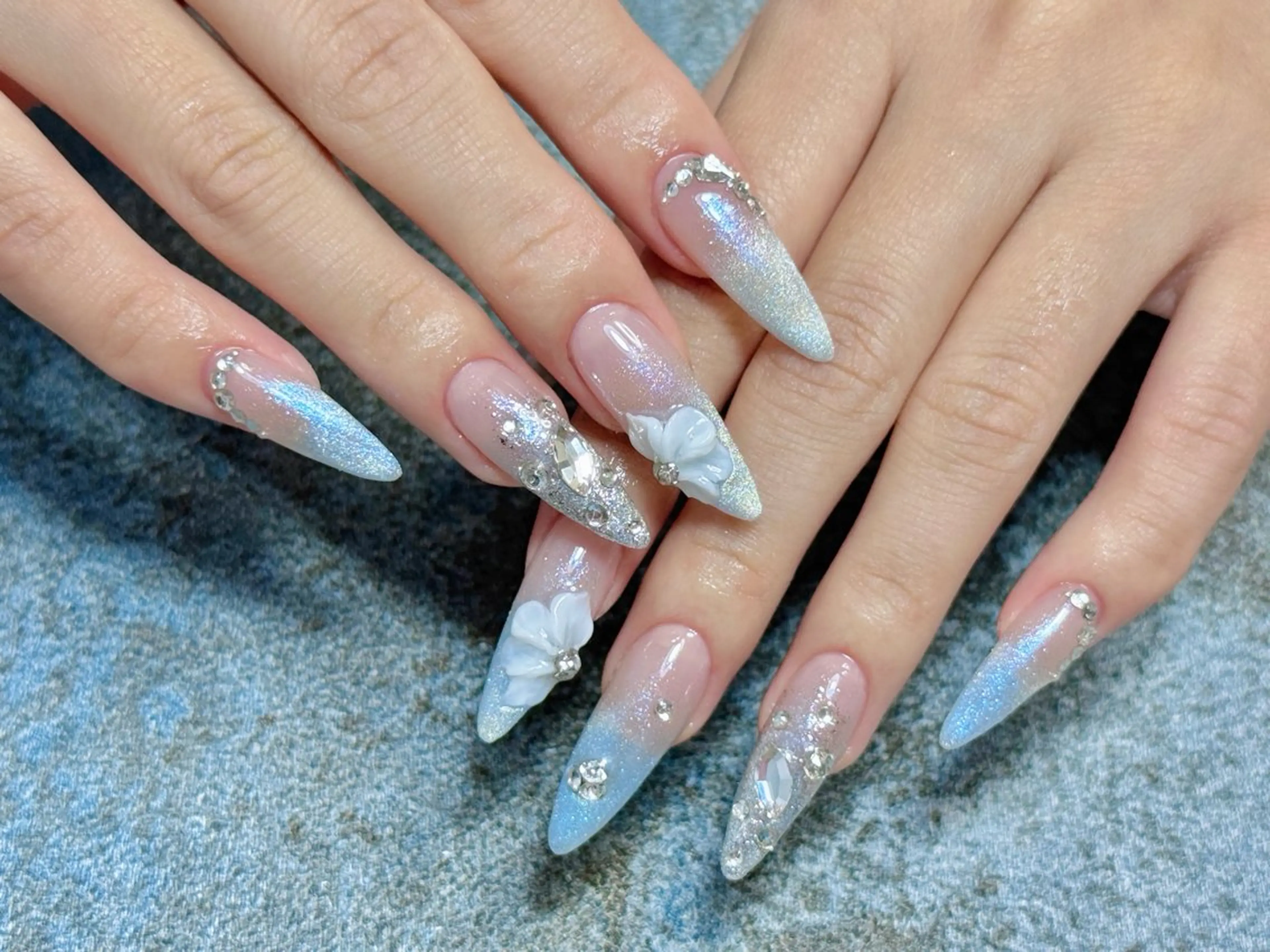 ロング ロング ハンドネイル Rola kira nail salon所属・Rola kira 麗のネイルデザイン
