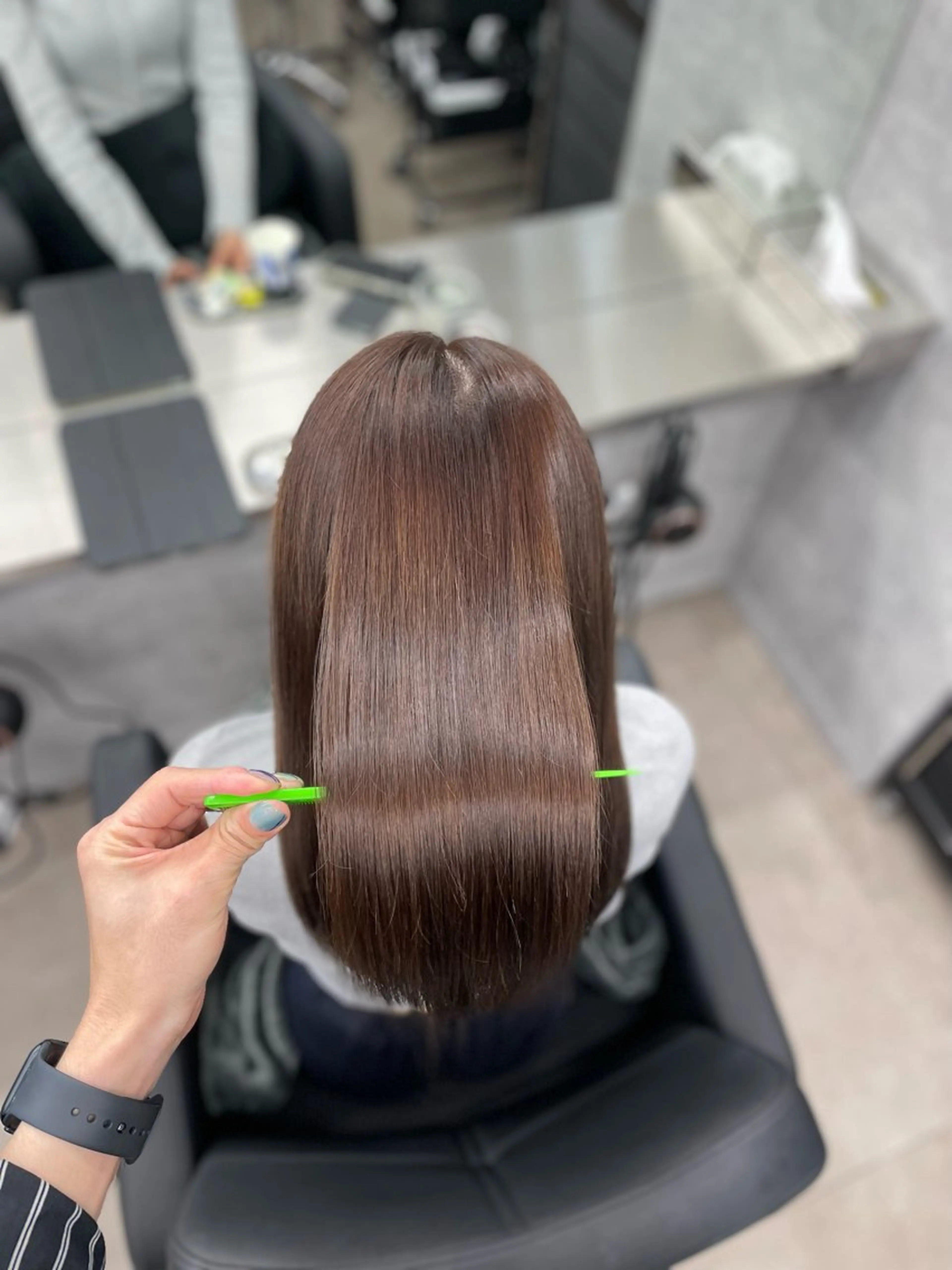 ロング カット ヘアカラー トリートメント CYNTHIADUE 店長｜ IRISUのヘアスタイル