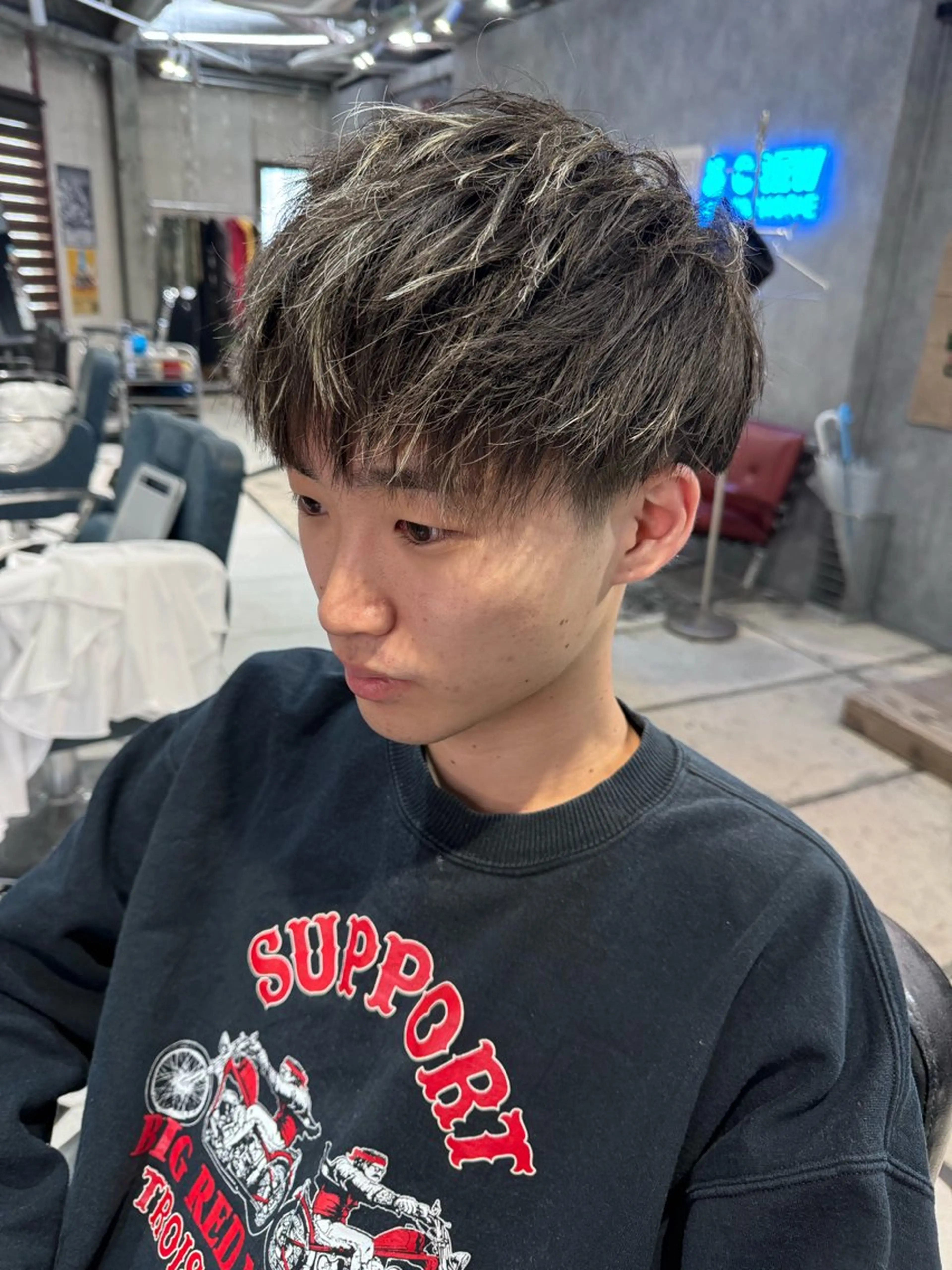 メンズ カット NAOKI /海外風のヘアスタイル