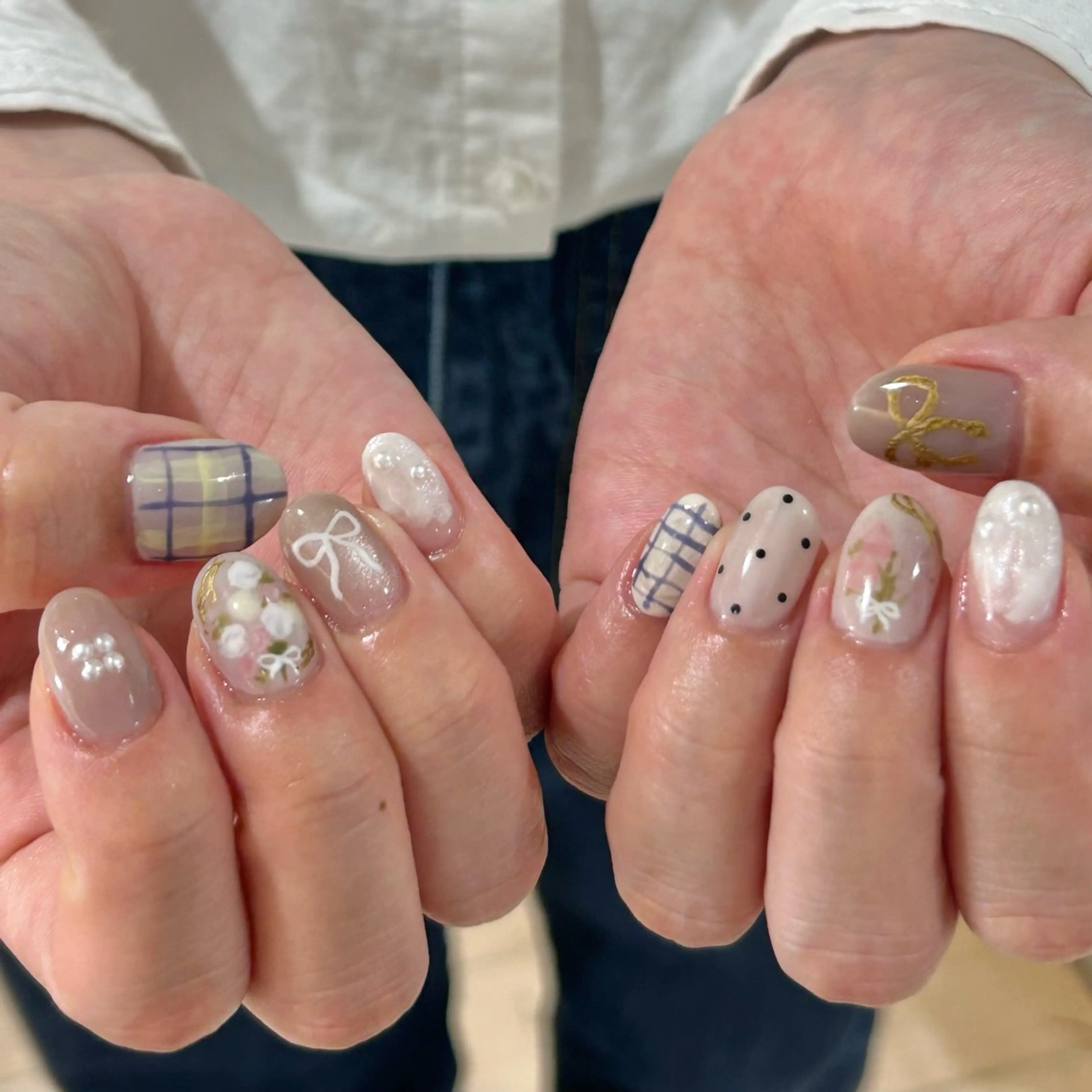 ネイル ハンドネイル arc ヤマダのネイルデザイン