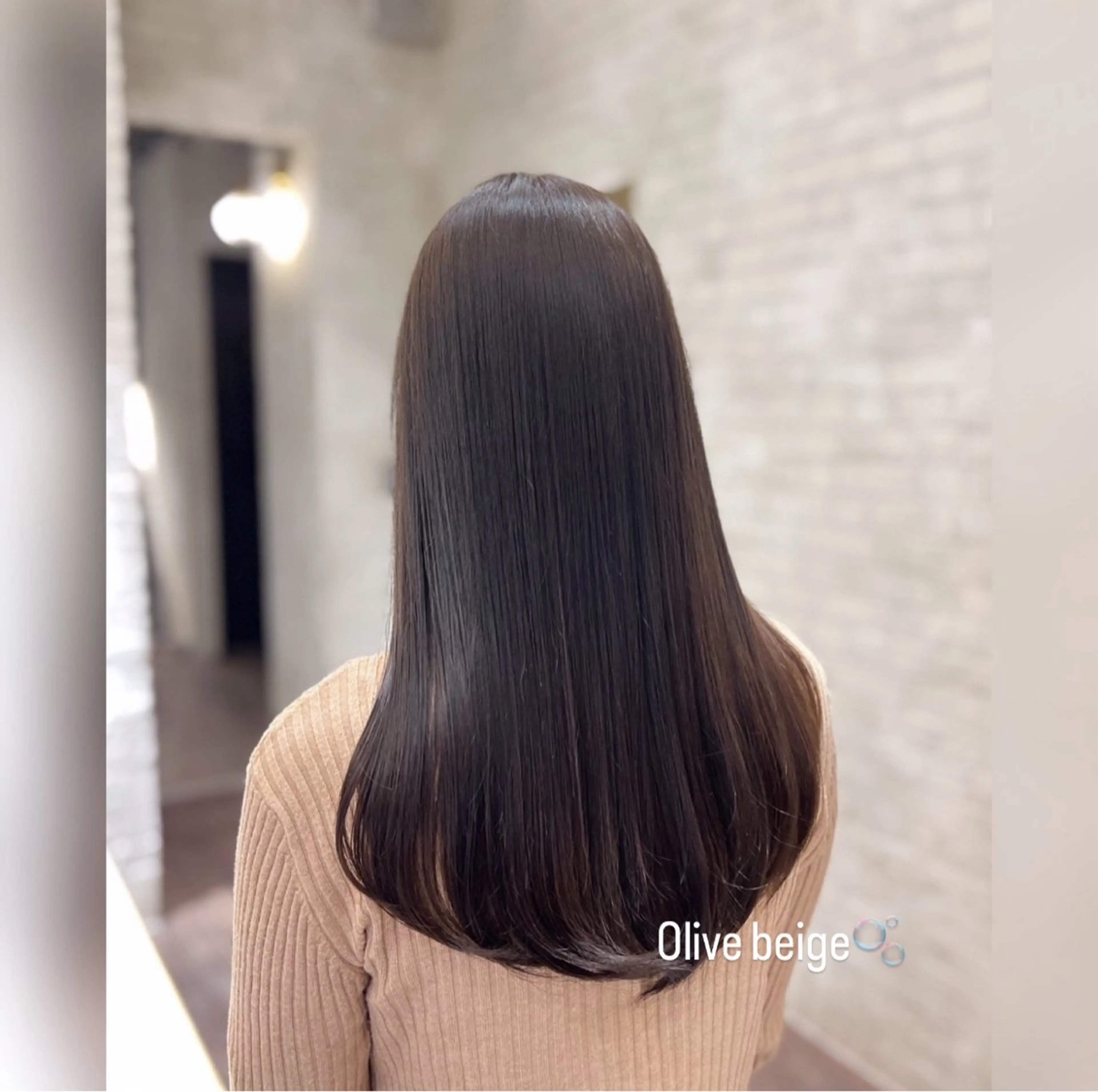 ロング カラー 高橋 奏のヘアスタイル