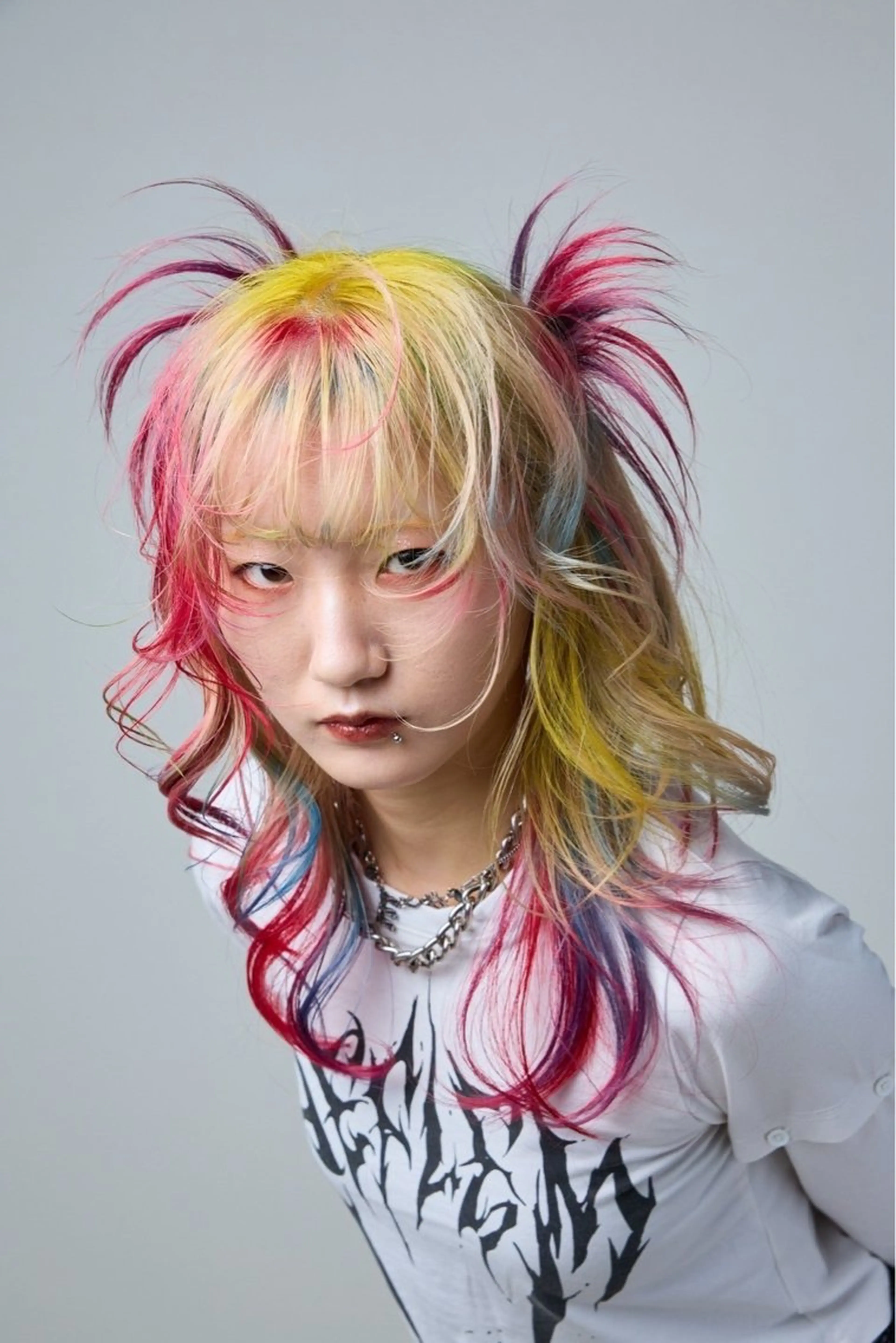 ロング カラー パーマ ヘアアレンジ メンズ キッズ レイヤーの魔術師 𓍼takumi𓍼のヘアスタイル