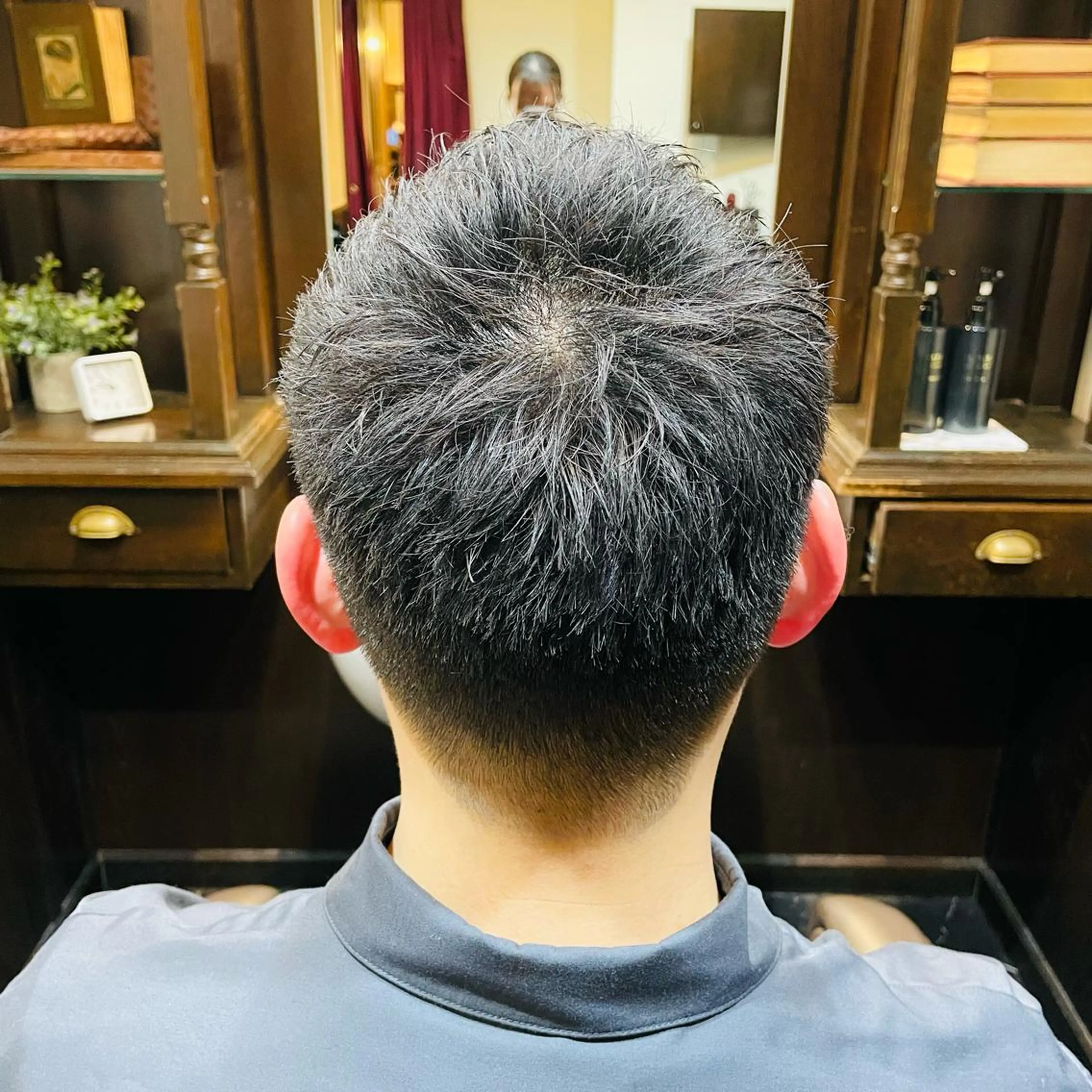 ショート メンズ premium barber表参道店所属・新田 梨乃のヘアスタイル