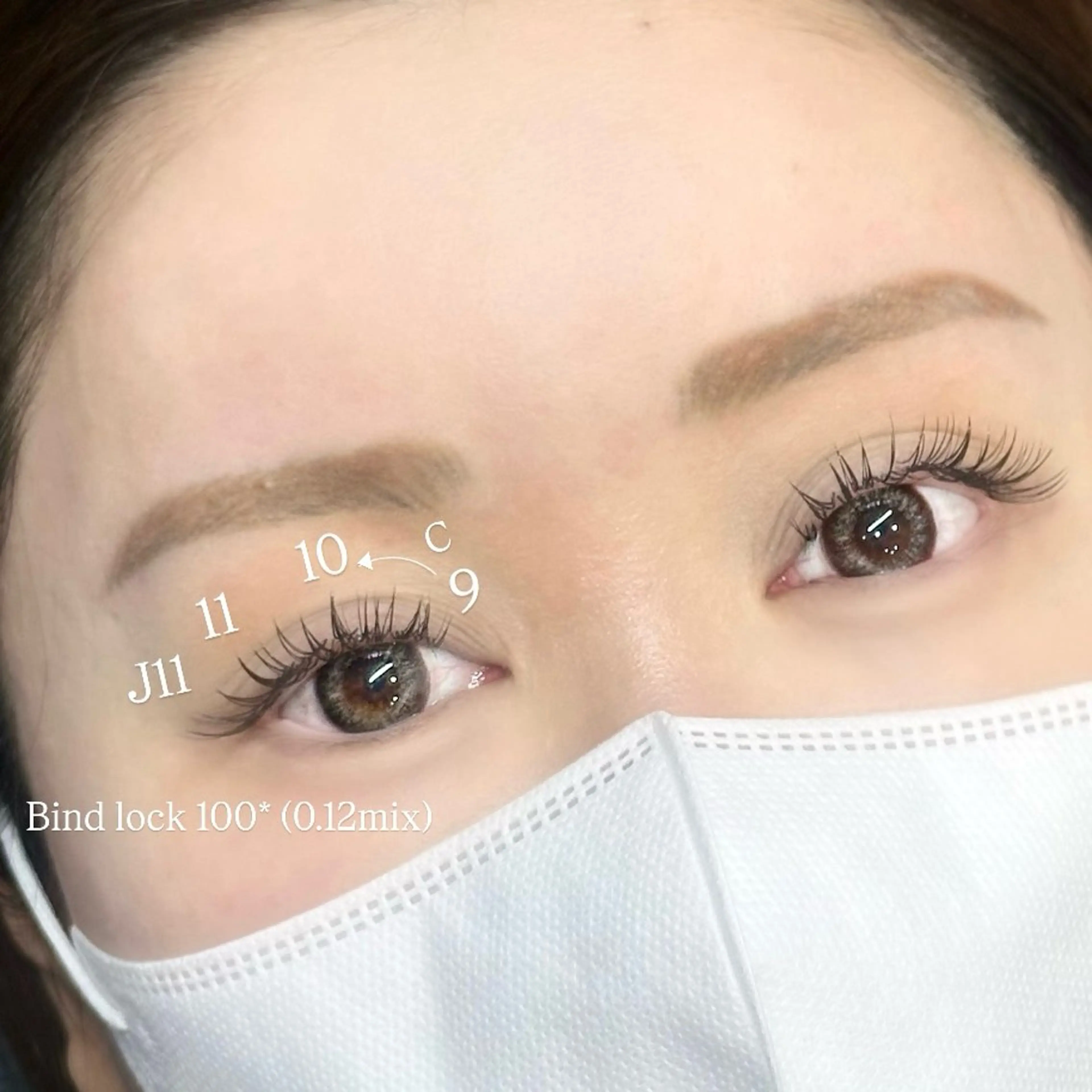 マツエク・マツパ マツエク AILEEN *のマツエク・マツパデザイン