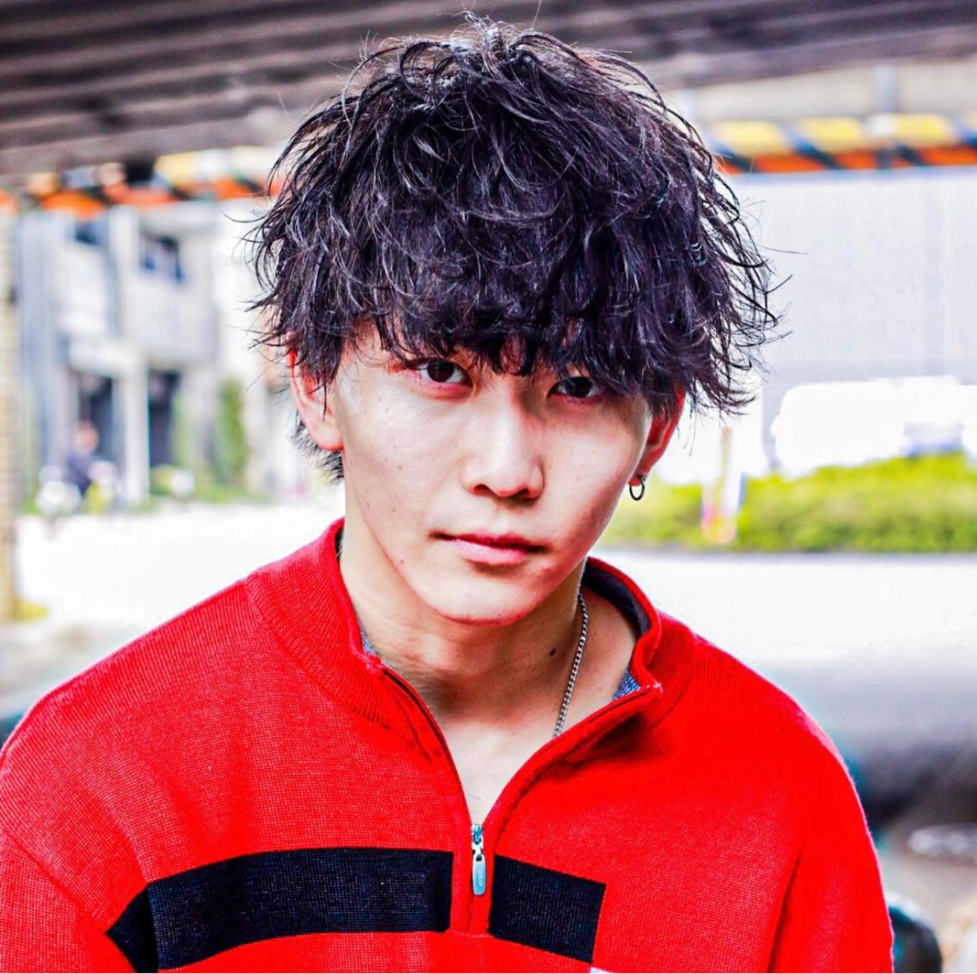 ショート カラー パーマ ヘアアレンジ メンズ キッズ ゴールド所属・圧倒的に過去1/ メンズ美容師/ゆきとのヘアスタイル