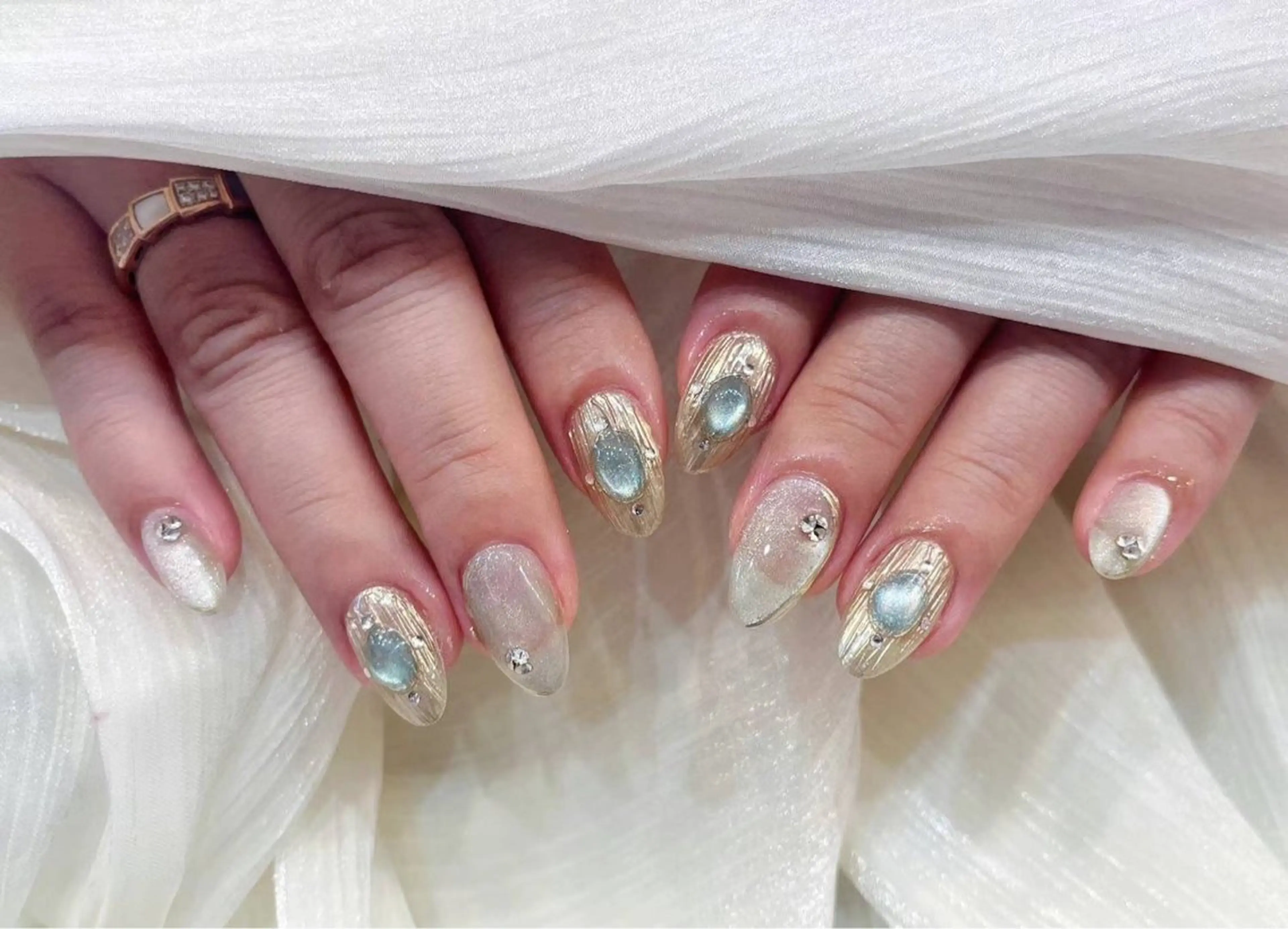 ネイル アートネイル フラワーネイル フットネイル ジェルネイル マグネットネイル Babarla Nailのネイルデザイン