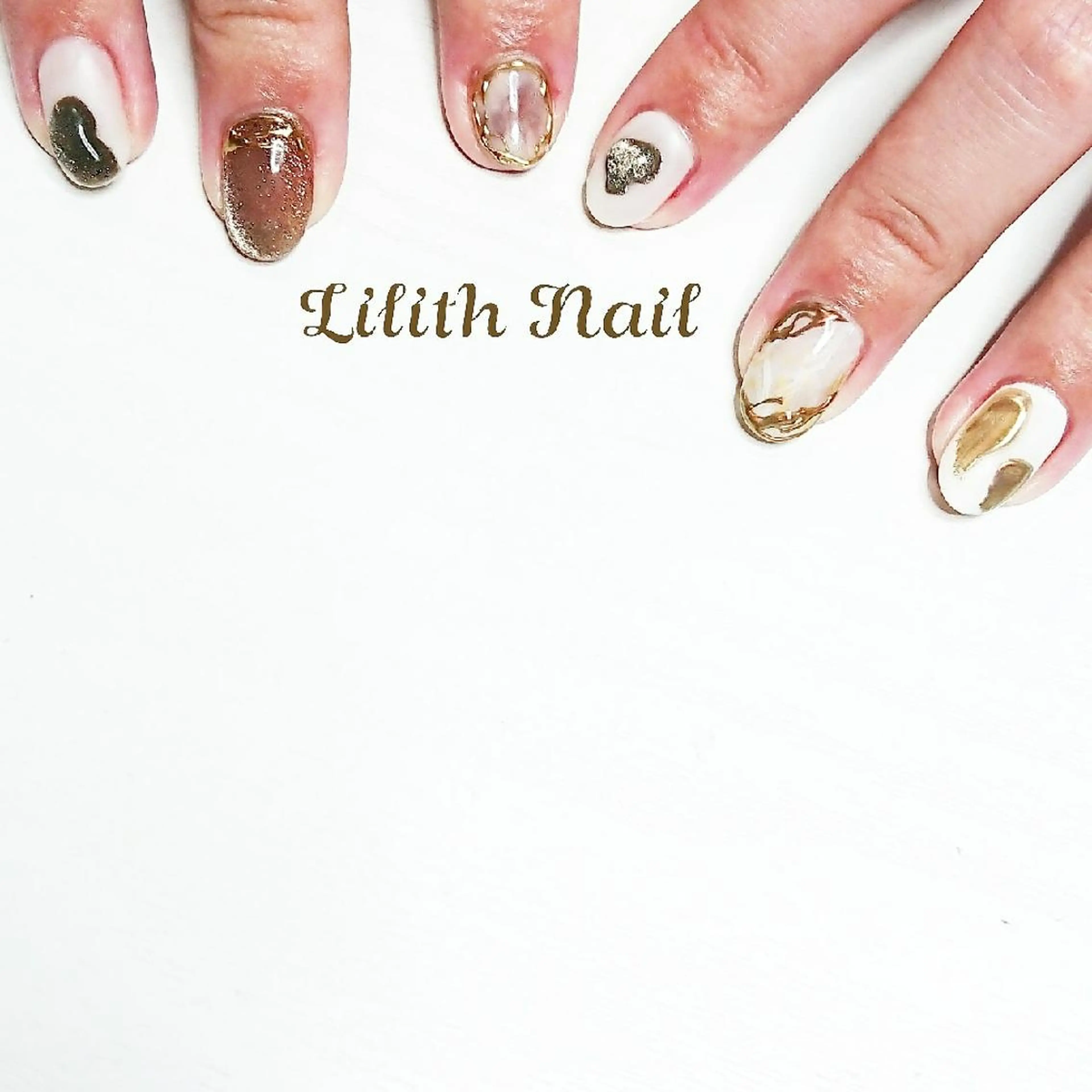 ネイル ニュアンスネイル ハンドネイル Lilith Nailのネイルデザイン
