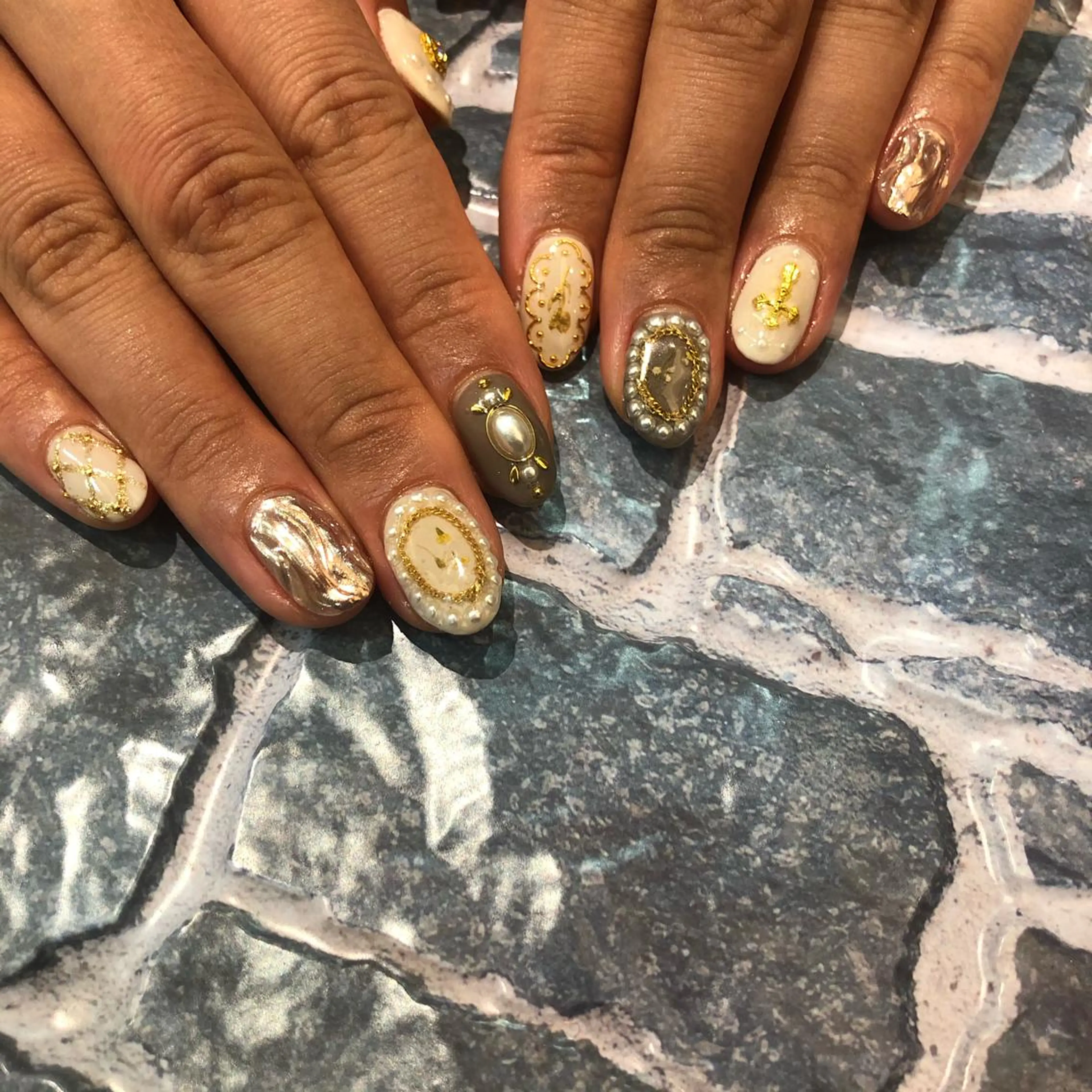 ネイル 河野 弥月のネイルデザイン