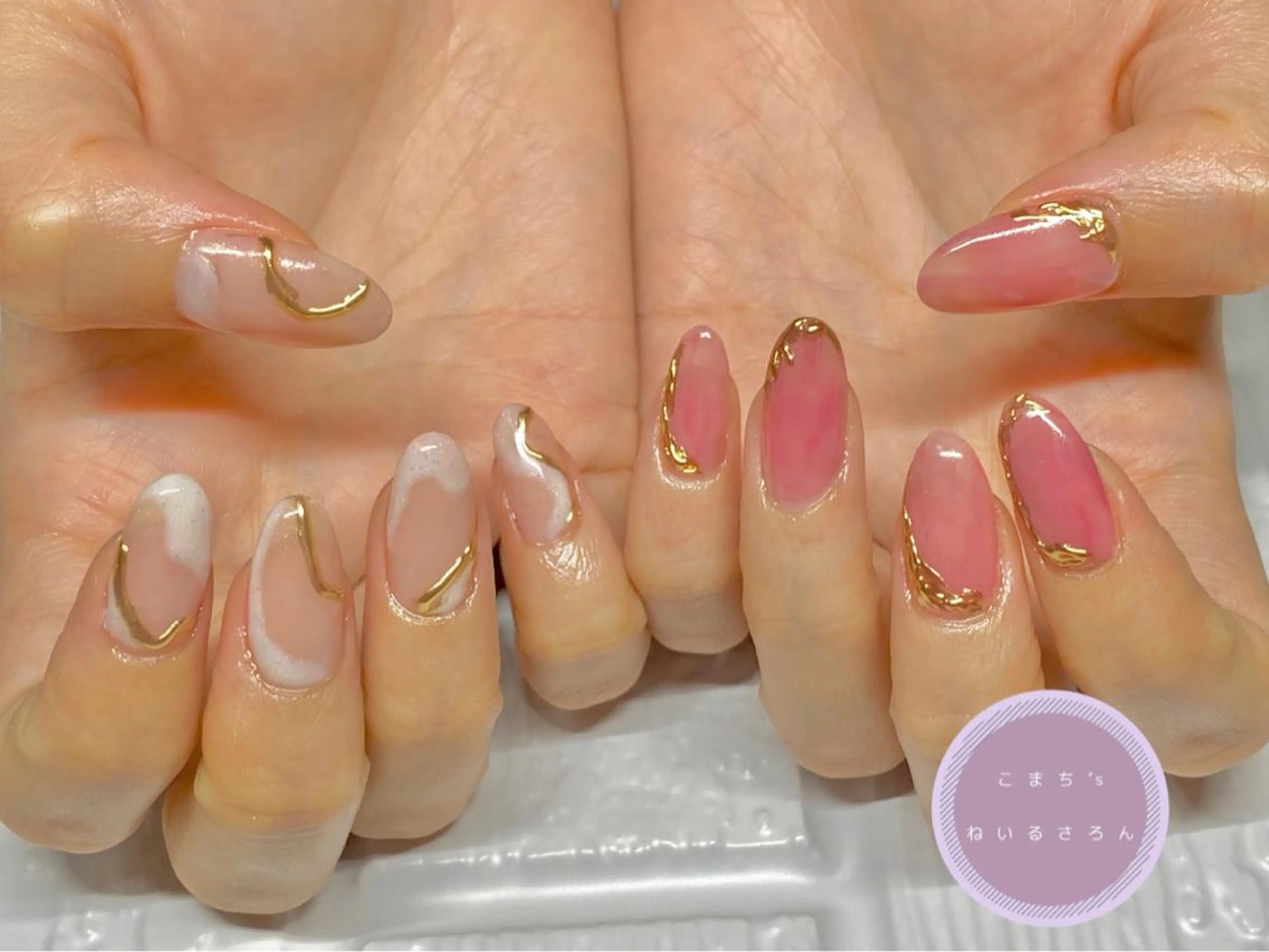 ネイル ニュアンスネイル ハンドネイル akita kazumiのネイルデザイン