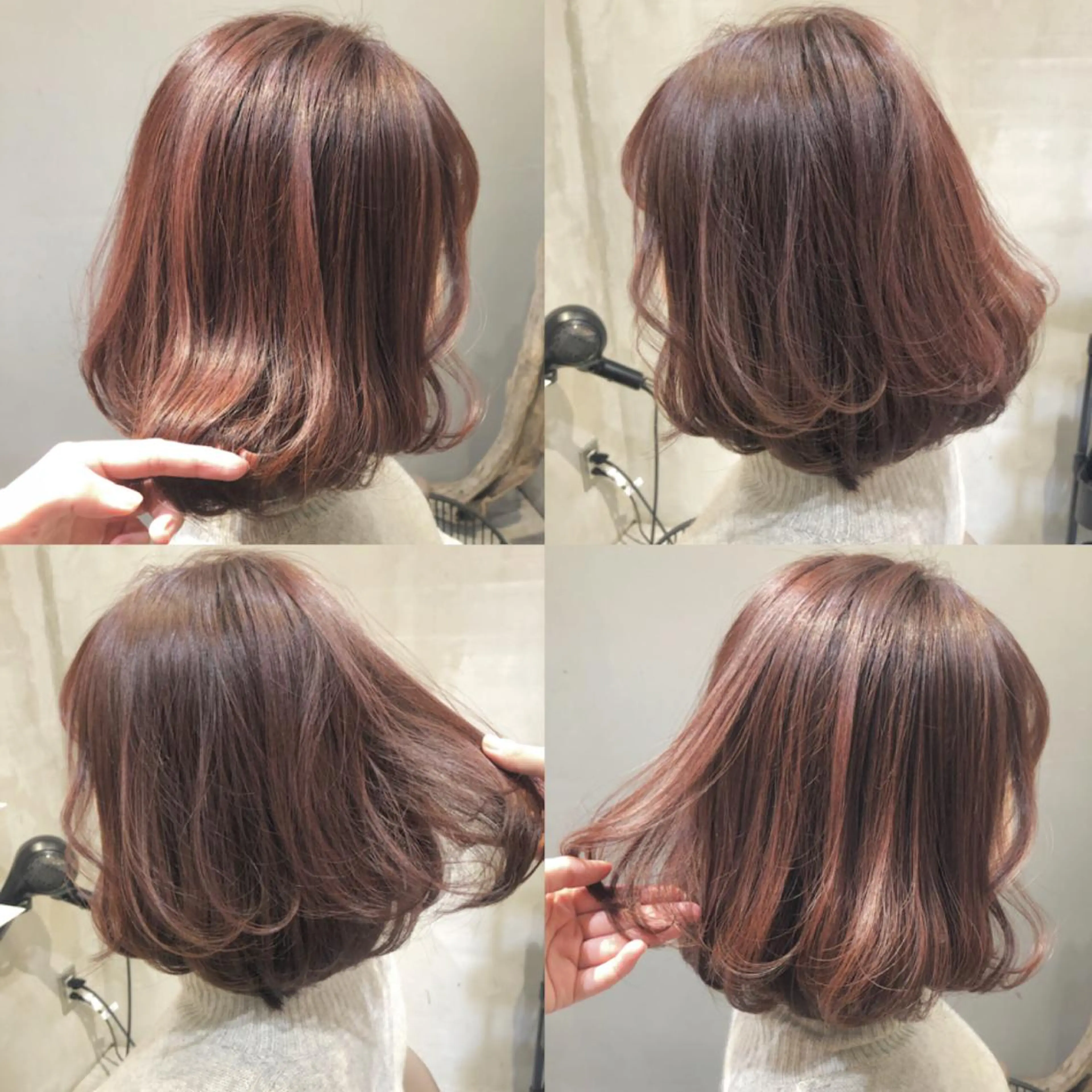 ミディアム sano sayakaのヘアスタイル