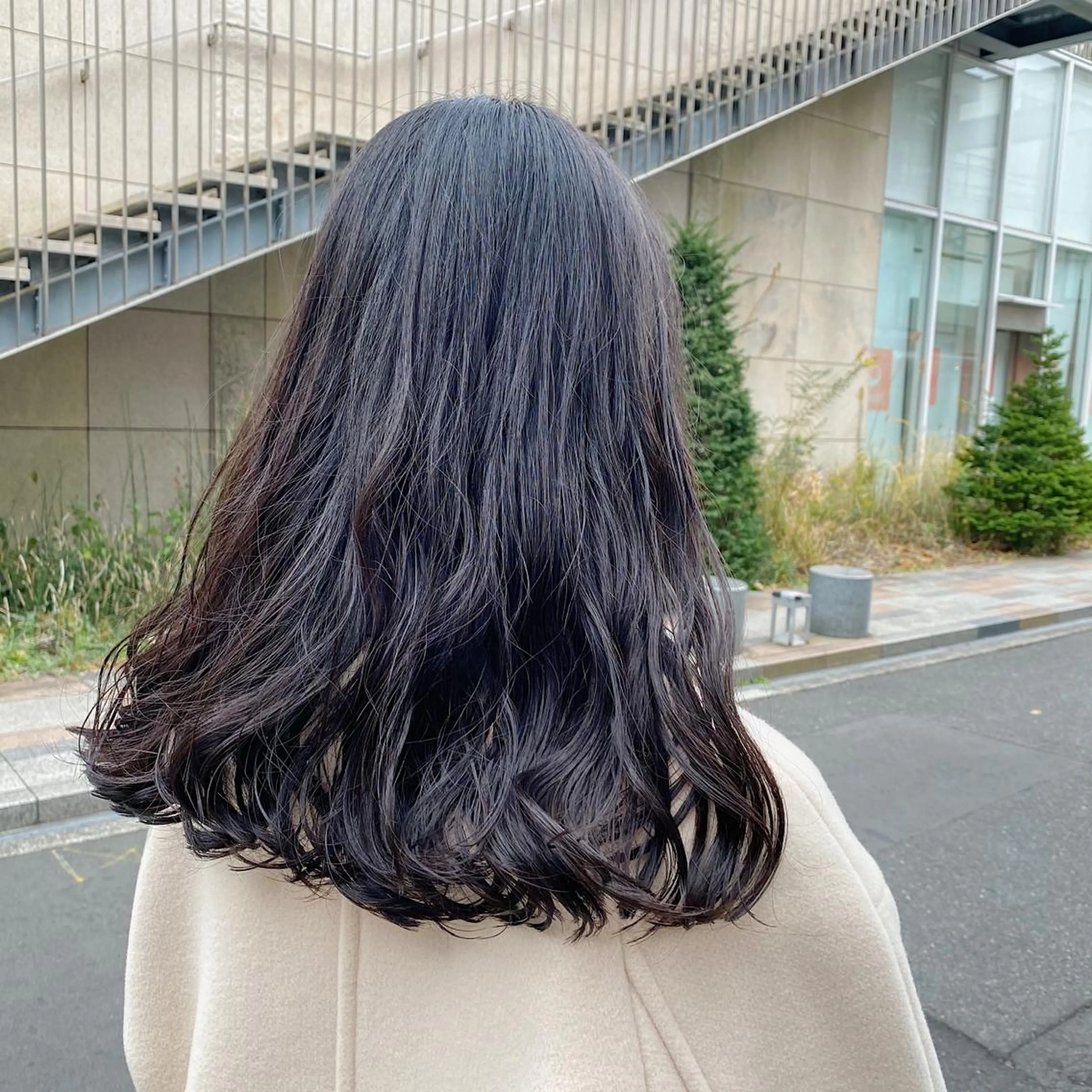 ロング カラー パーマ ヘアアレンジ メンズ 🍀髪質改善 ケアカラーrootsのヘアスタイル