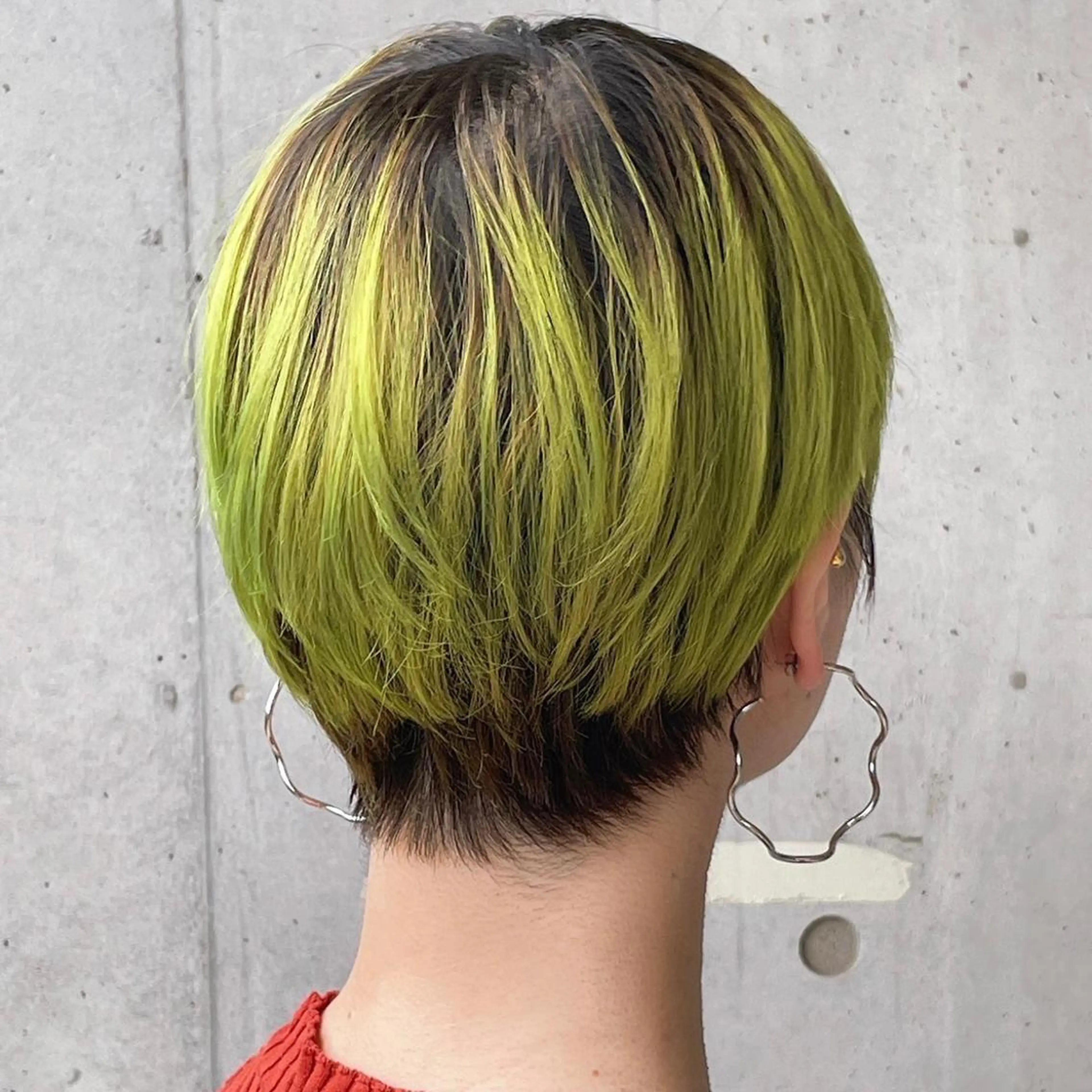 ショート カラー 髪質改善カラー💎 オオネヨシナリのヘアスタイル