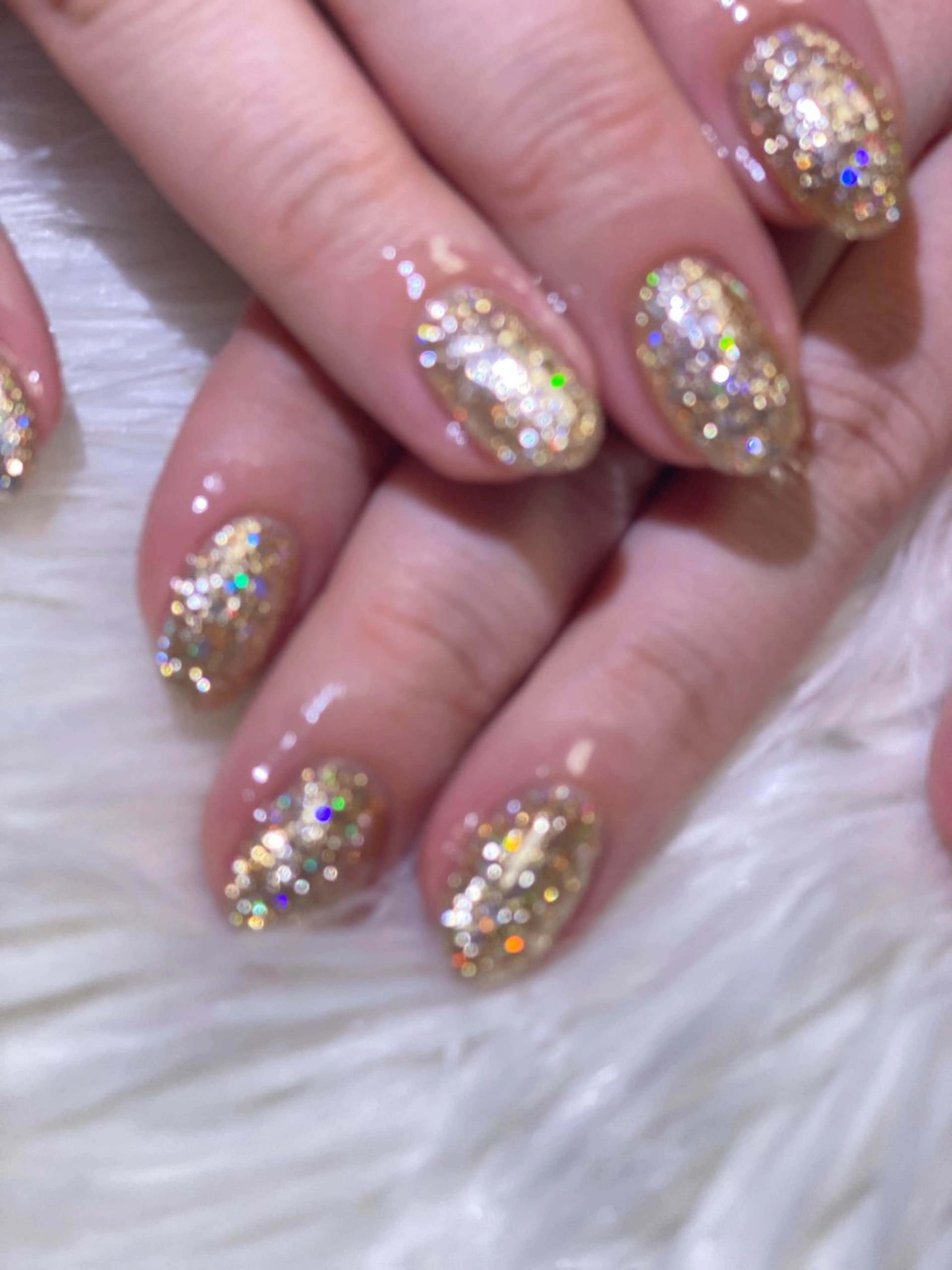 ネイル キラキラネイル Esthetic Will所属・will 有希のネイルデザイン