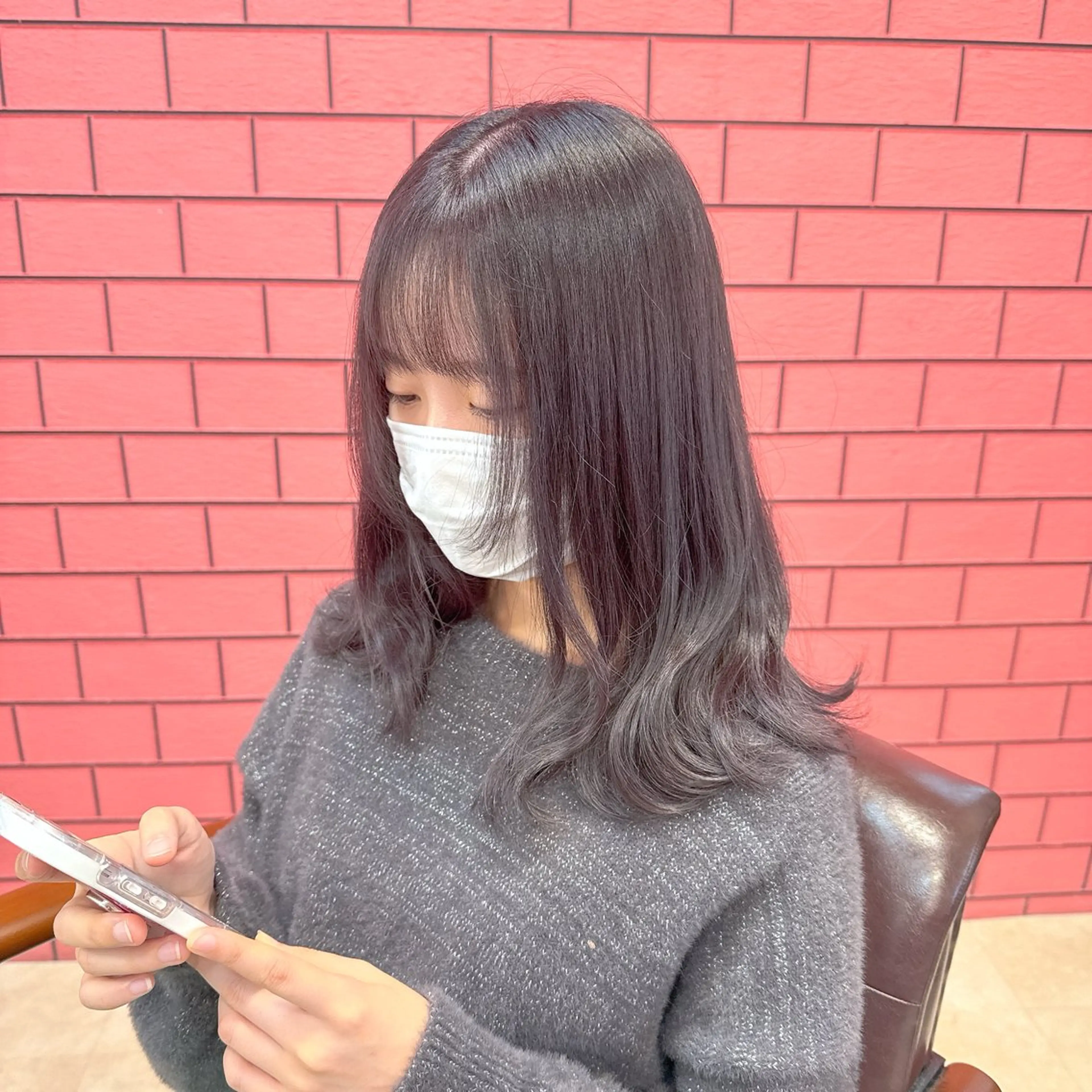 セミロング カラー バレイヤージュ ブリーチ ケアブリーチ ダブルカラー イヤリングカラー ヘアカラー トリートメント デザインカラー 髪質改善Lilithのその他イメージ