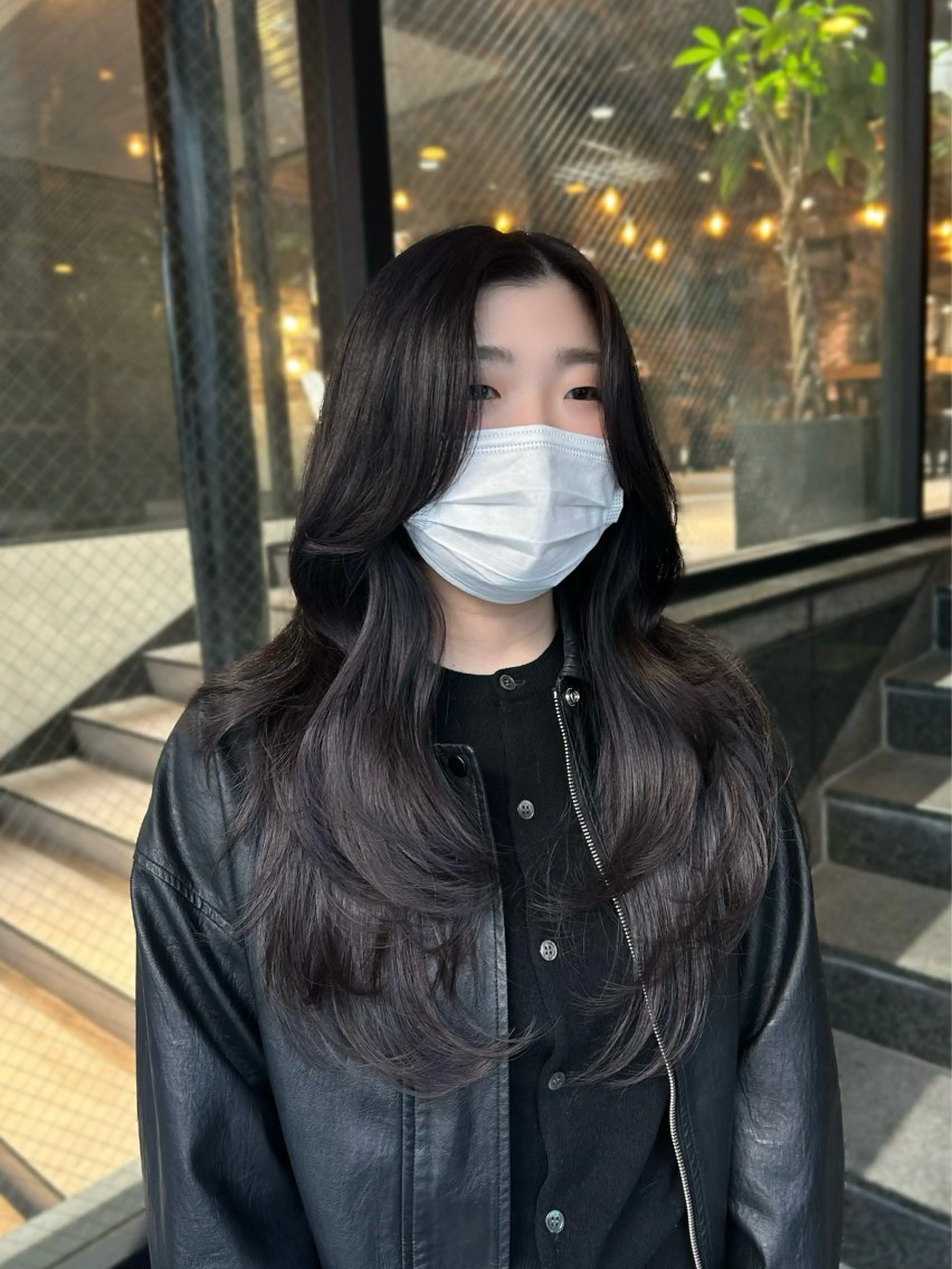 ロング カラー 透明感カラー カット ヘアカラー トリートメント As hair所属・柔らか垢抜けｶﾗｰと ｶｯﾄ🫧ASUKAのヘアスタイル