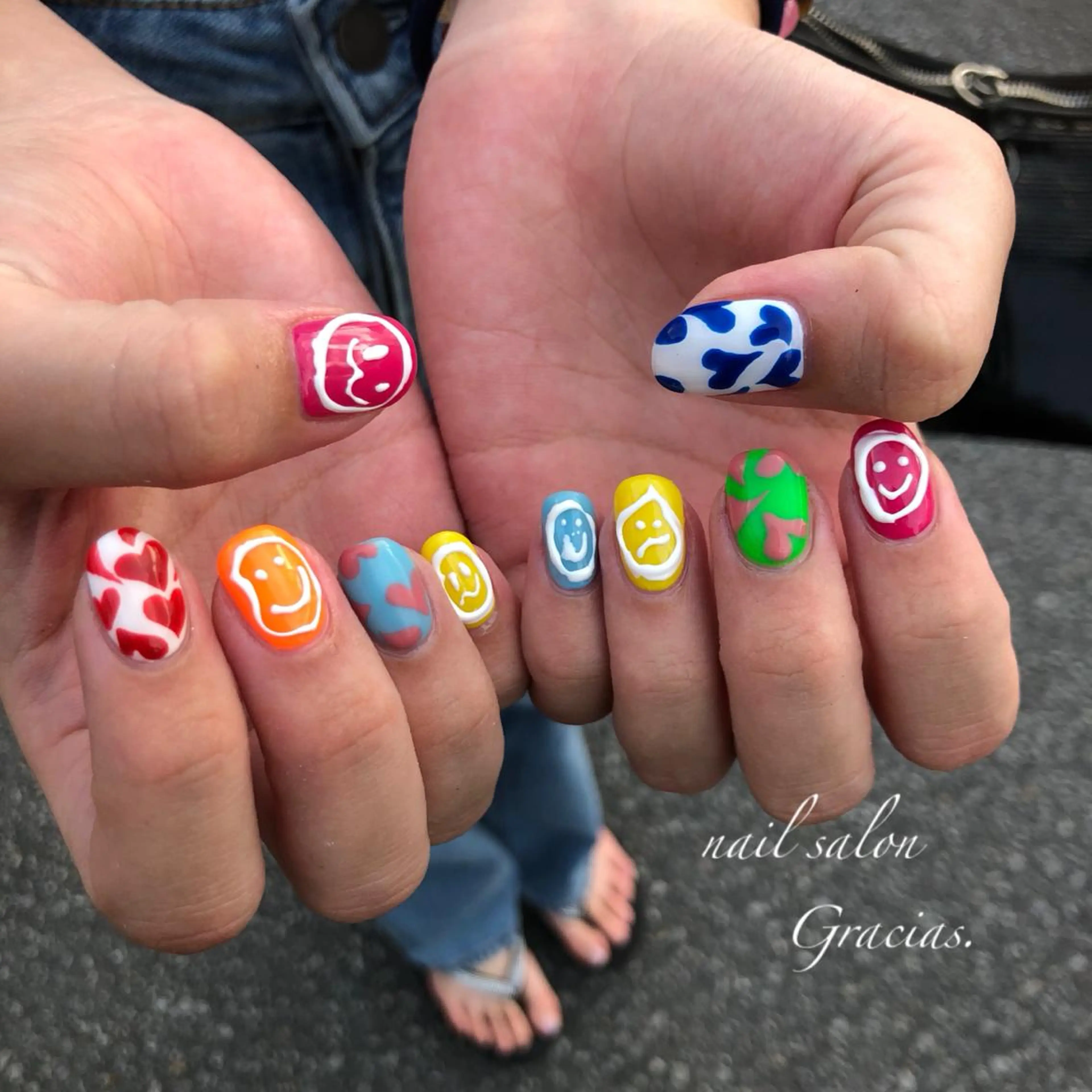 ネイル ハンドネイル Gracias. rieのネイルデザイン