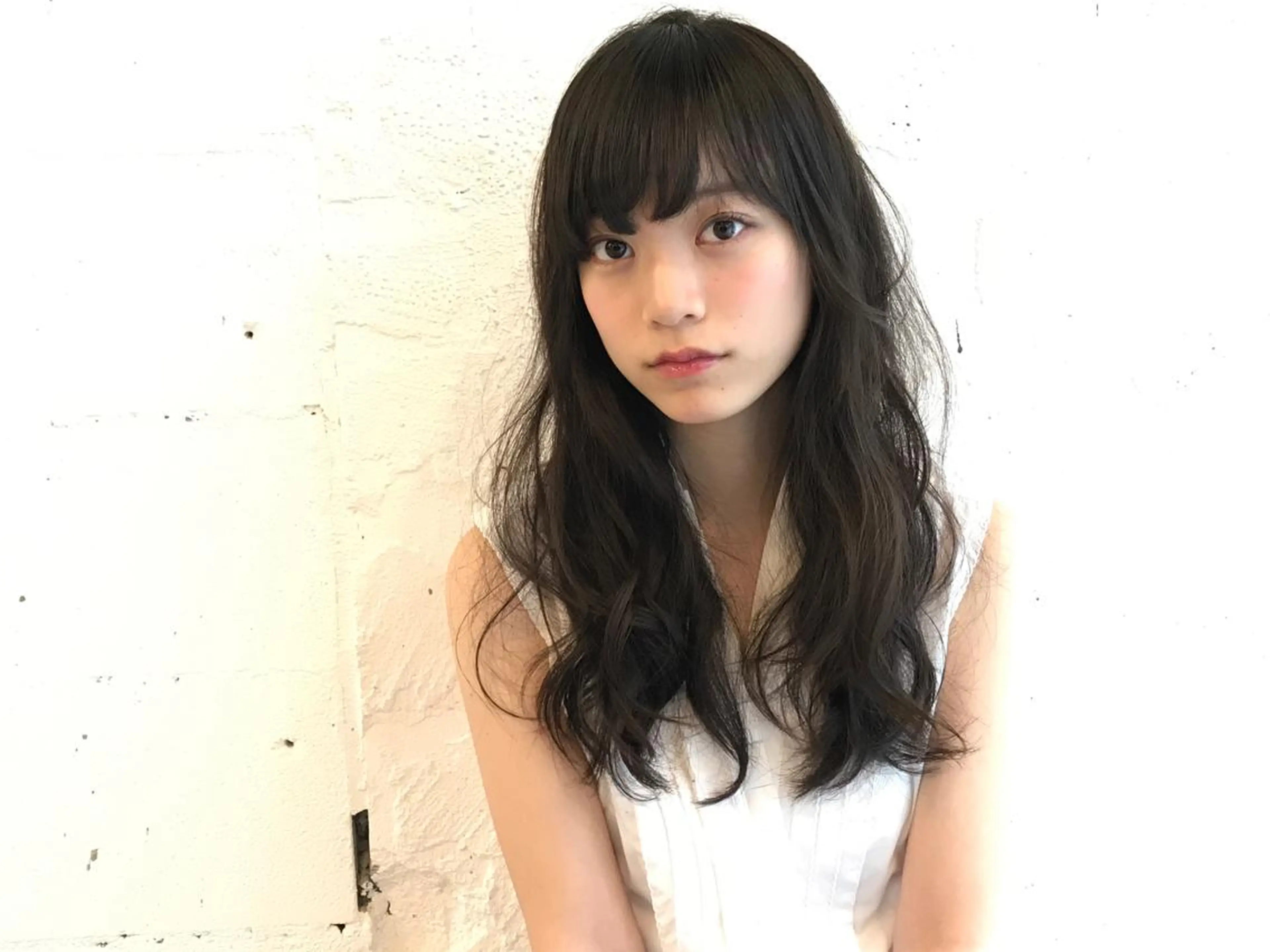 ロング パーマ 嶋佐 昌大 シマサマオのヘアスタイル