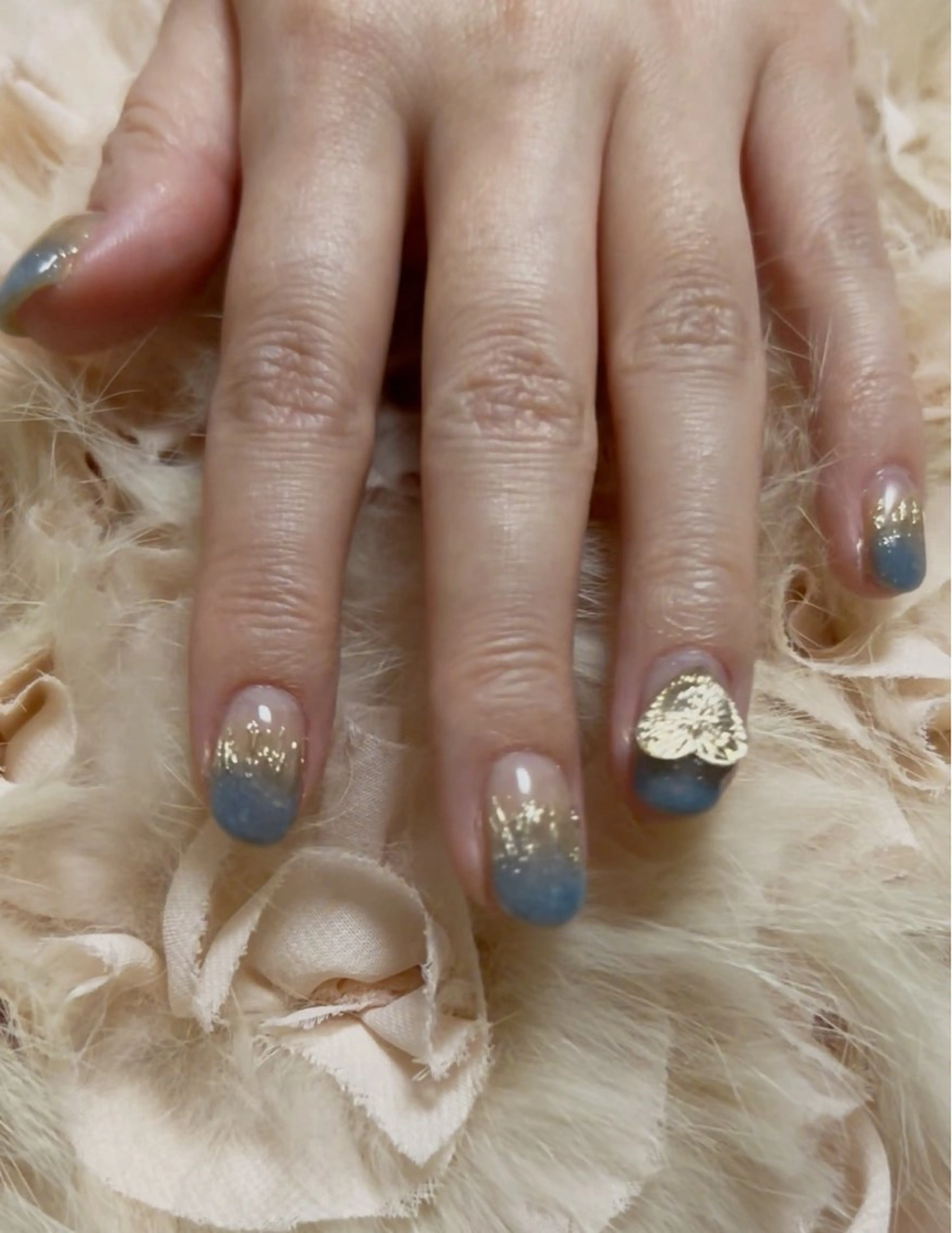 ネイル グラデーション バレンタイン nail salon MIR【ミール】所属・miya yuのネイルデザイン