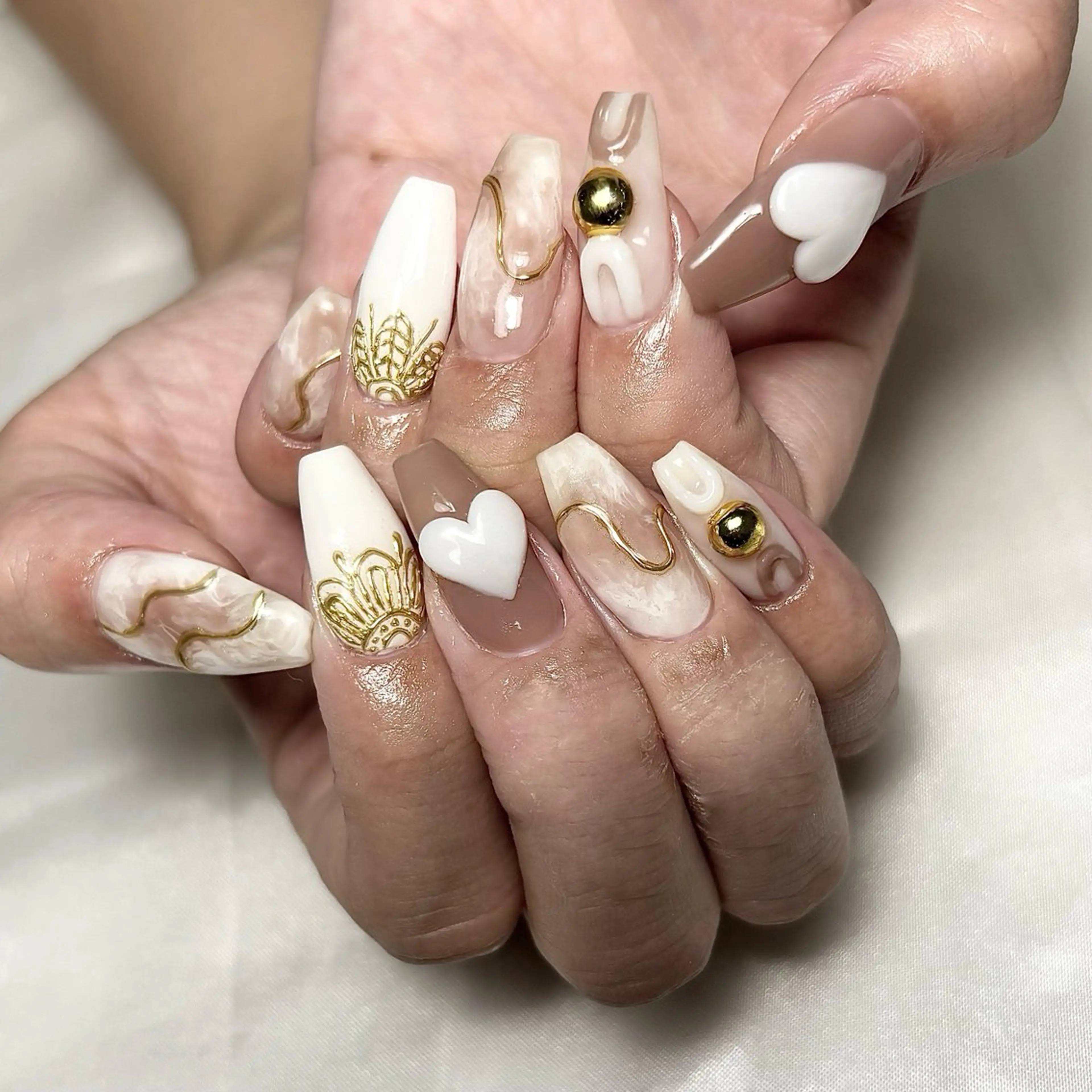 ネイル ハンドネイル nail salon Ecrin所属・前島 稀歩のネイルデザイン